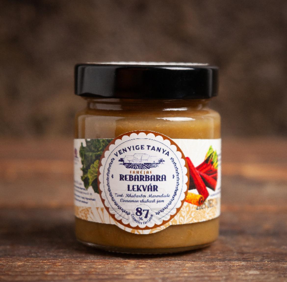 Fahéjas rebarbara lekvár 210 ml