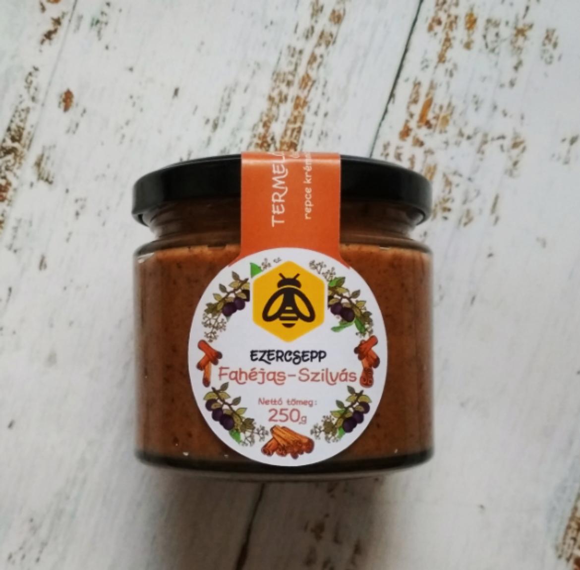 Fahéjas- szilvás repce krémméz 250 g