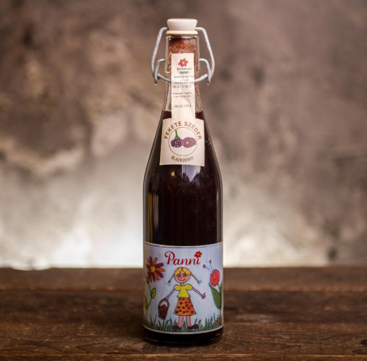Feketeszeder szörp 500 ml