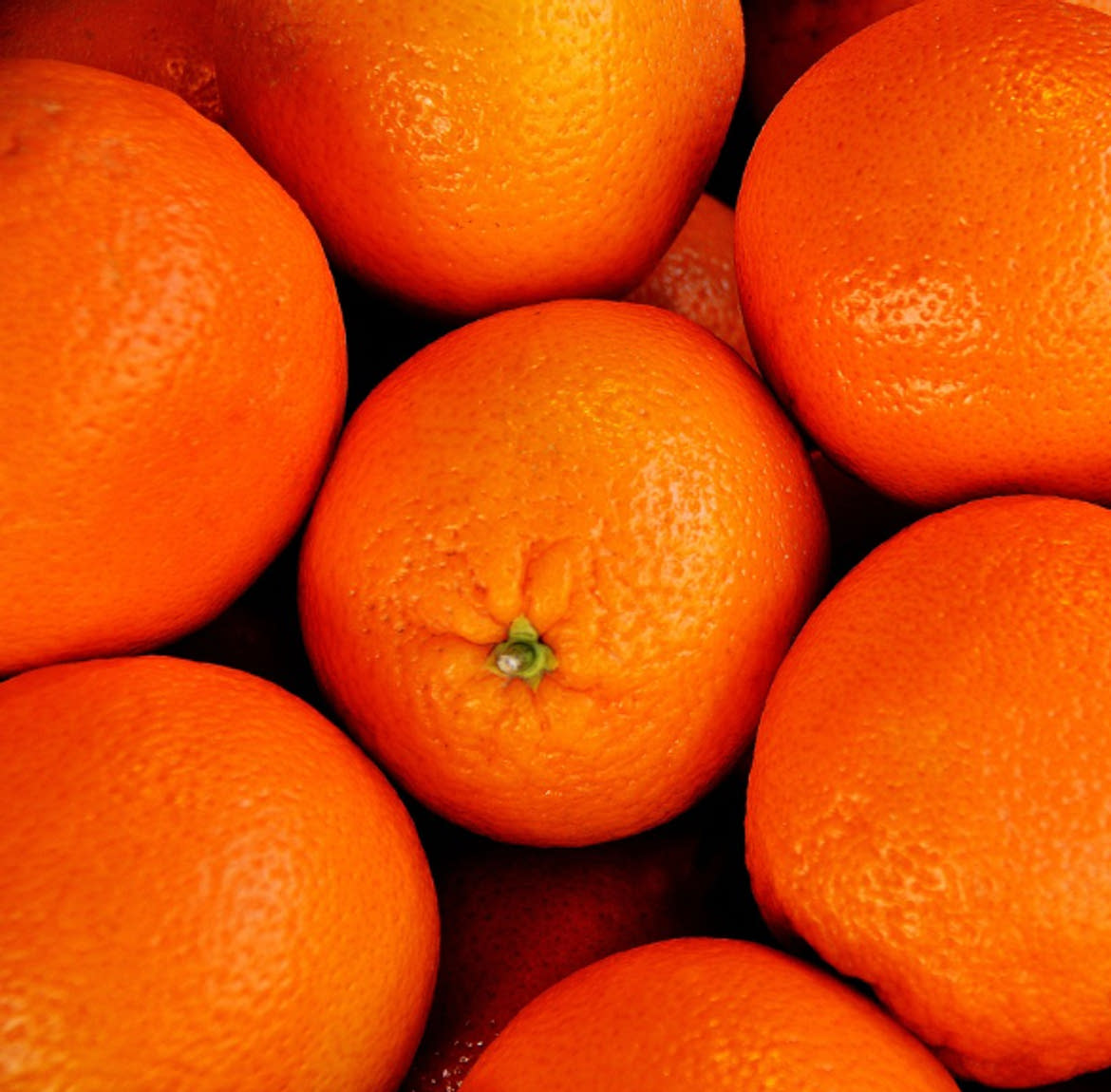 Kezeletlen héjú narancs