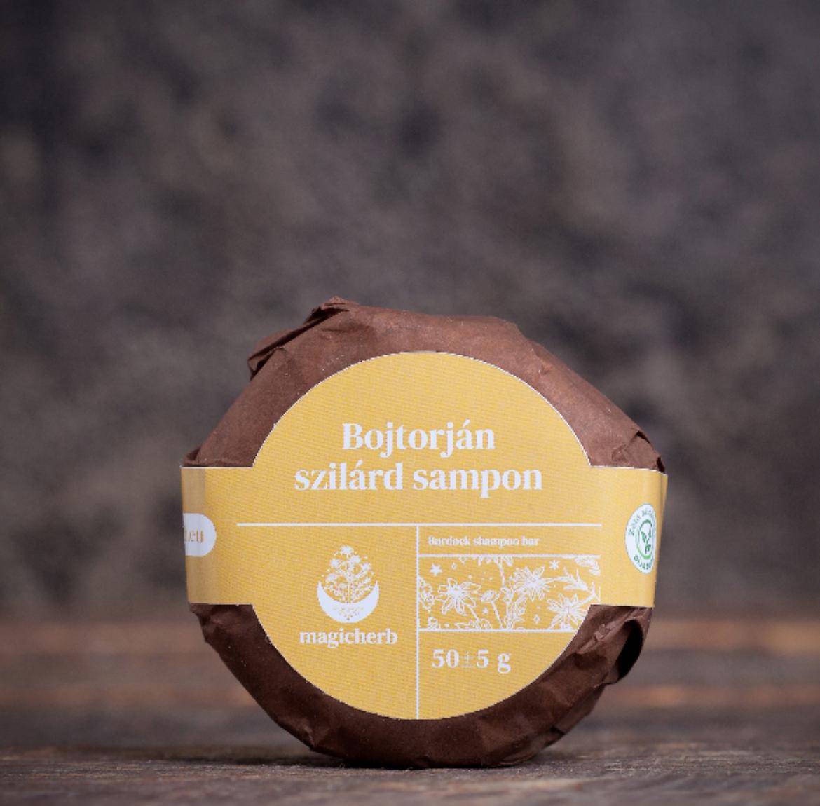 Bojtorján szilárd sampon