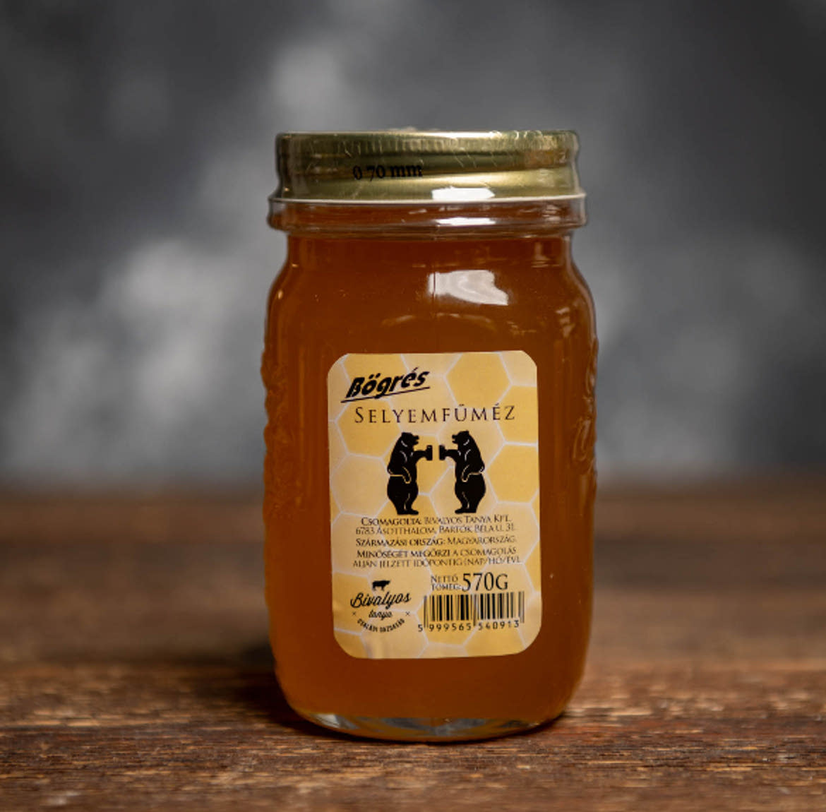 Bögrés selyemfű méz