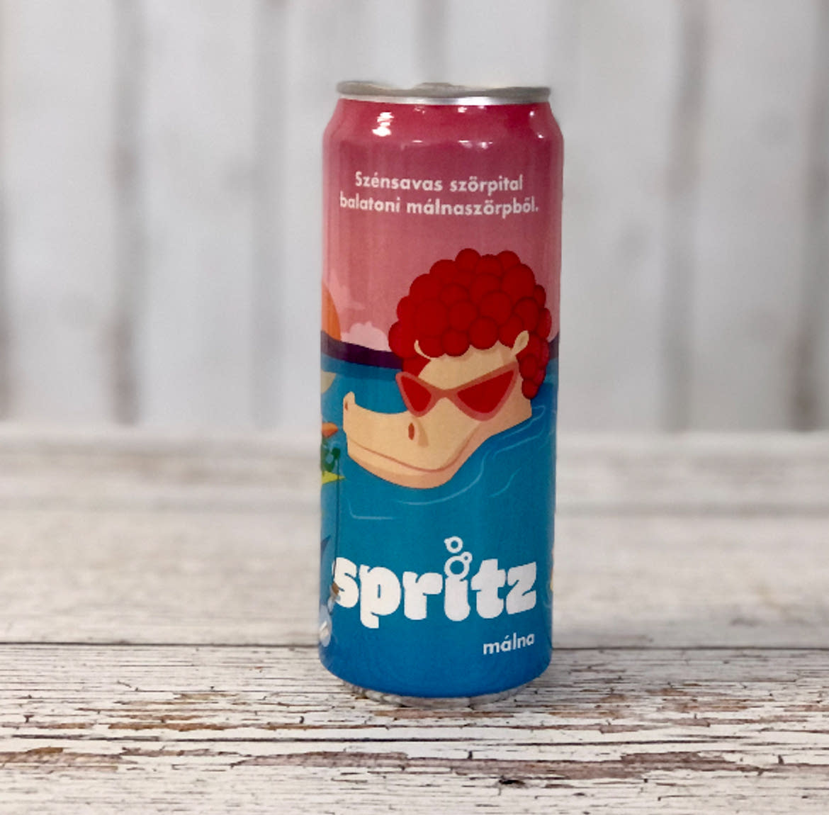 Spritz málna ízű szénsavas szörpital