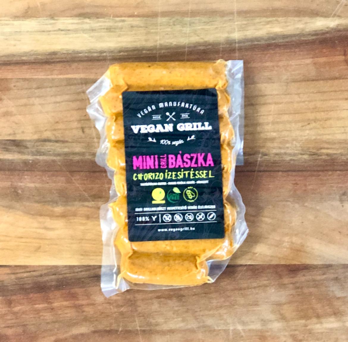 Vegán chorizo mini bászka 180 g