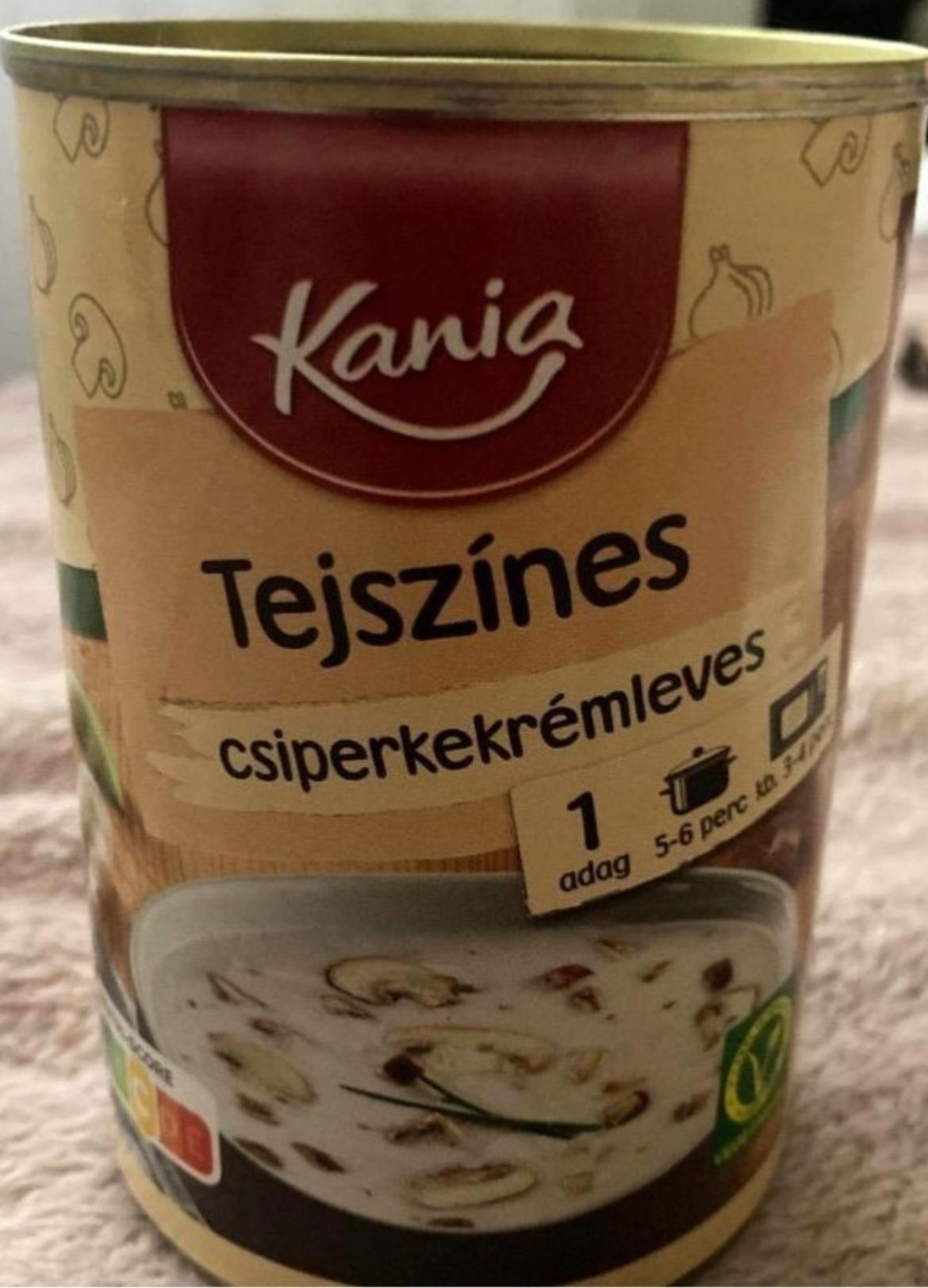 Kania Tejszínes csiperkekrémleves