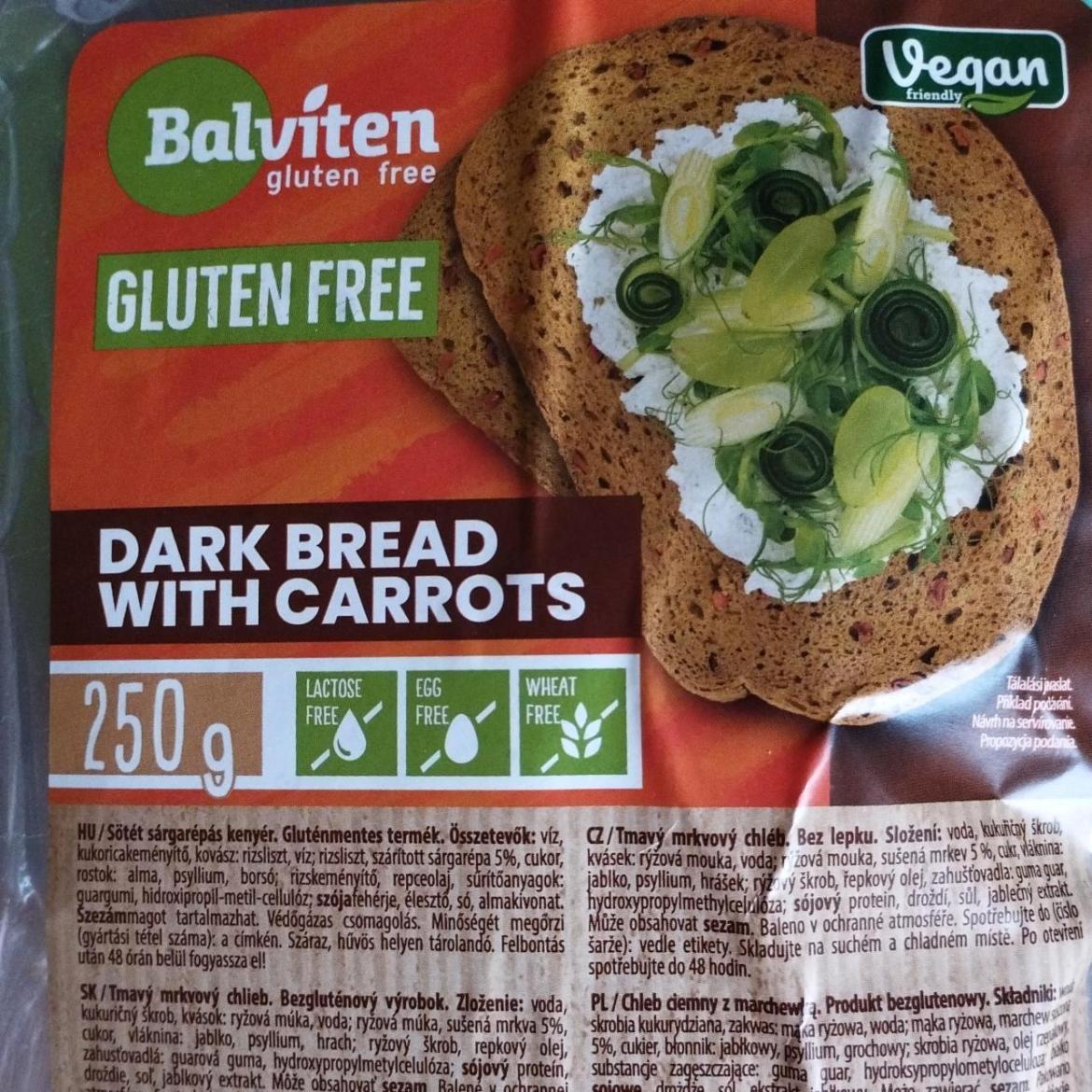 Balviten Répakenyér barna, gluténmentes