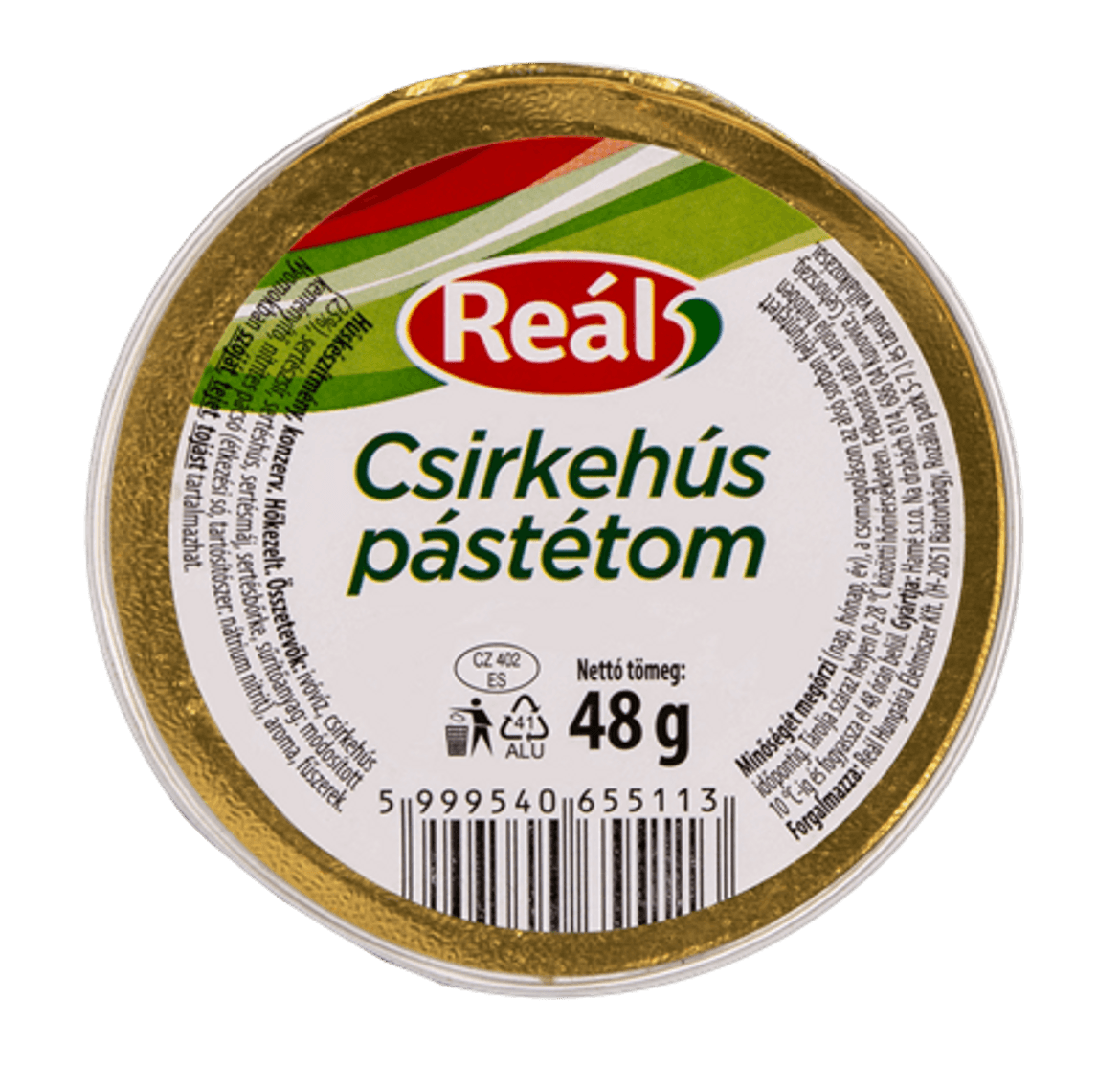 Reál csirke pástétom