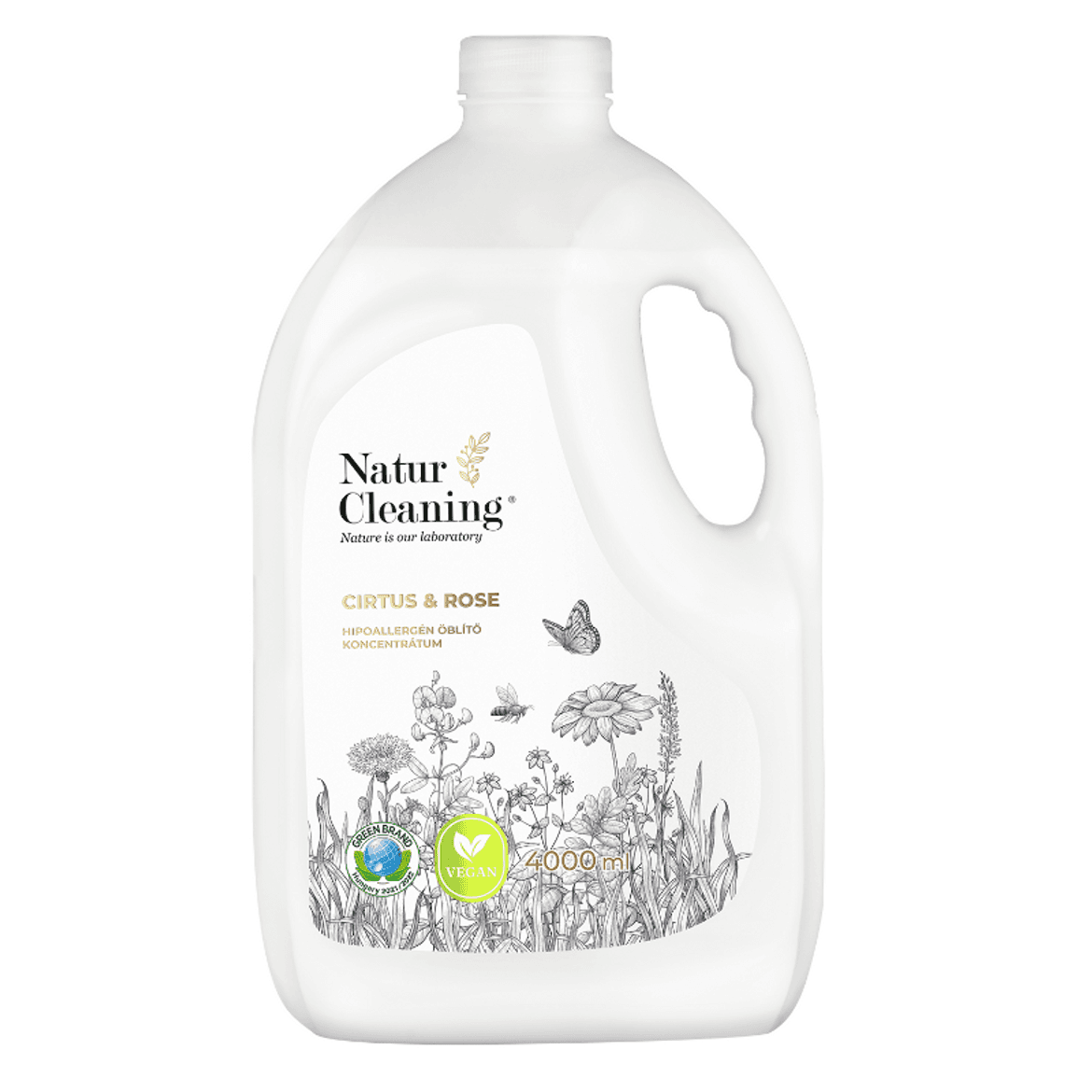 Natur Cleaning öblítő koncentrátum Citrus&rose Hipoallergén