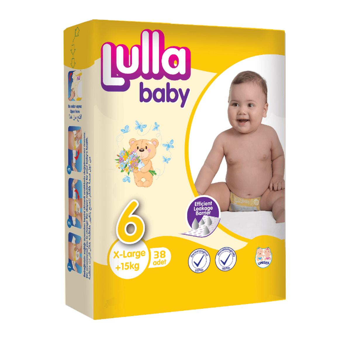 Lulla Baby nadrágpelenka S6 15+ kg x-large