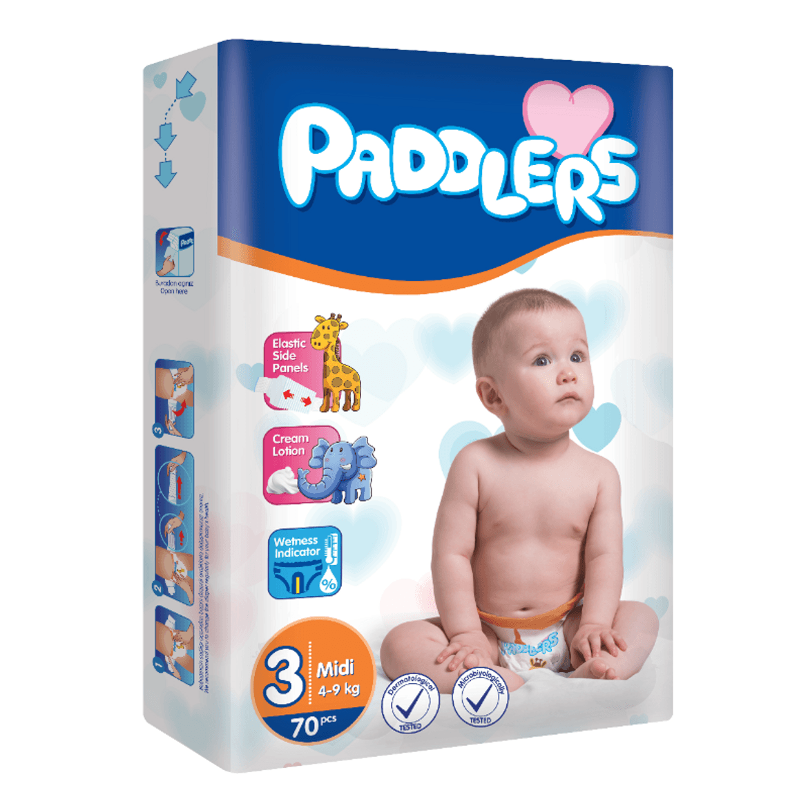 Paddlers Baby nadrágpelenka S3 4-9 kg midi