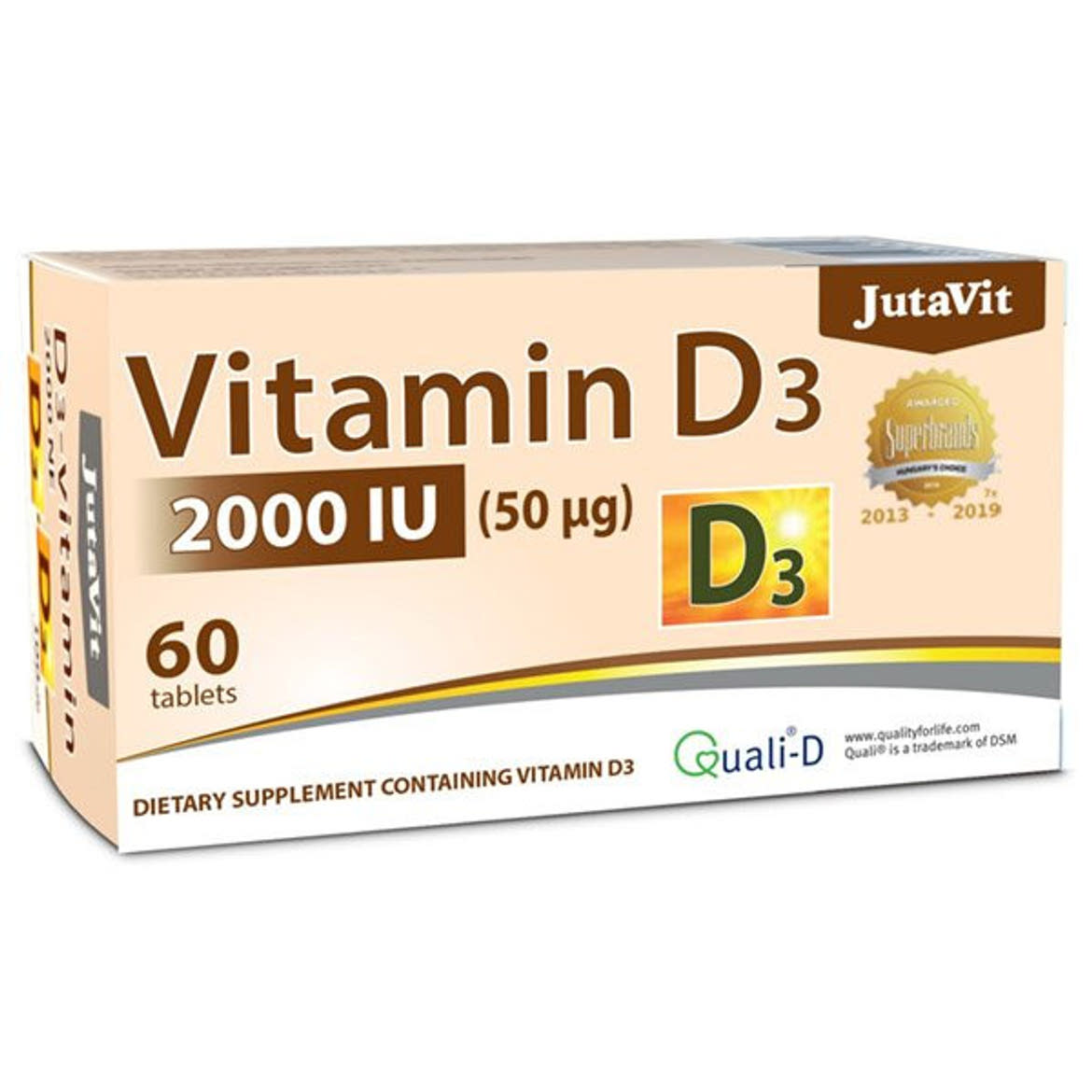 JutaVit lágykapszula 40db D3-vitamin