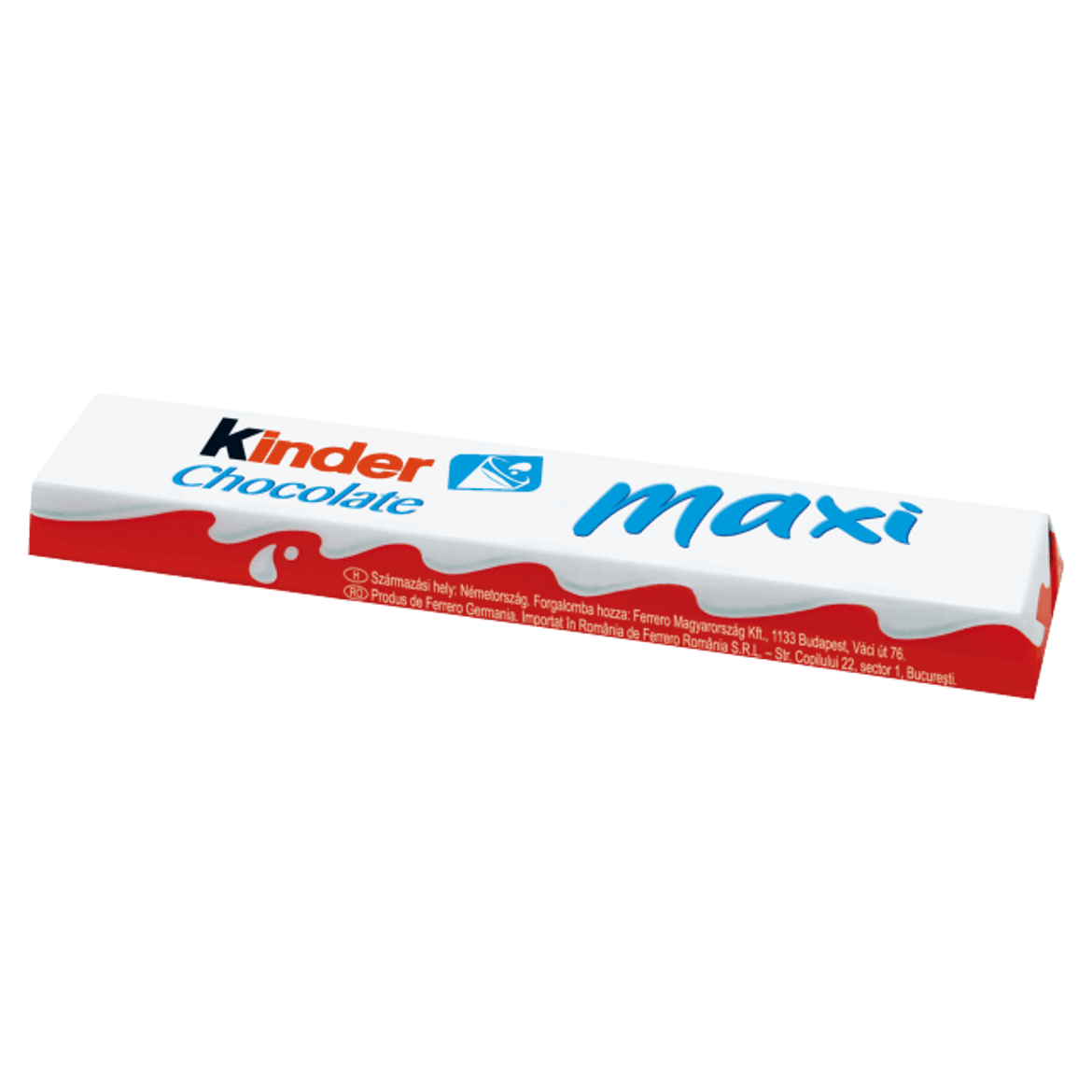 Kinder Chocolate Maxi tejcsokolÃ¡dÃ© szelet tejes krÃ©mmel tÃ¶ltve
