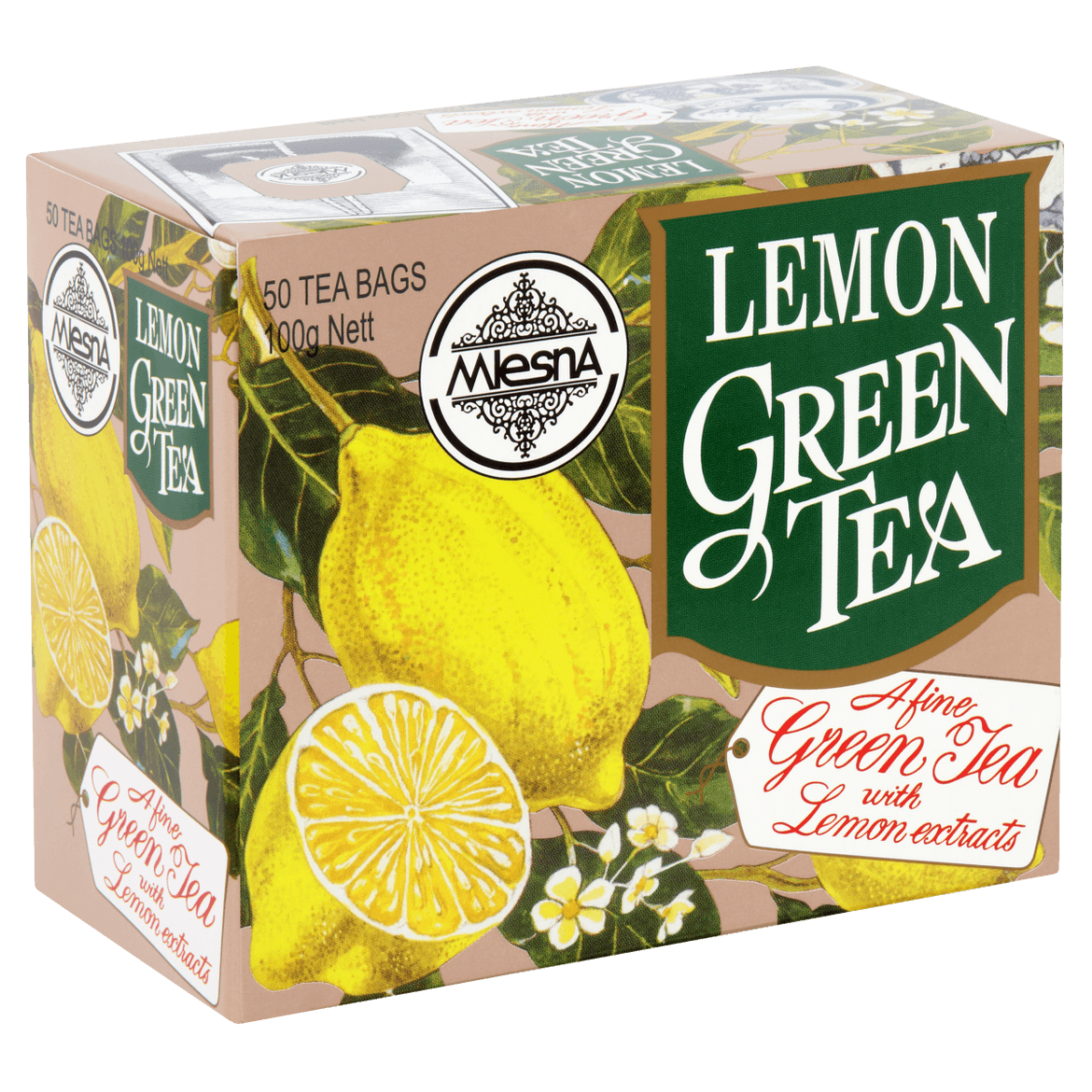 Mlesna zöld tea2g citrom filteres