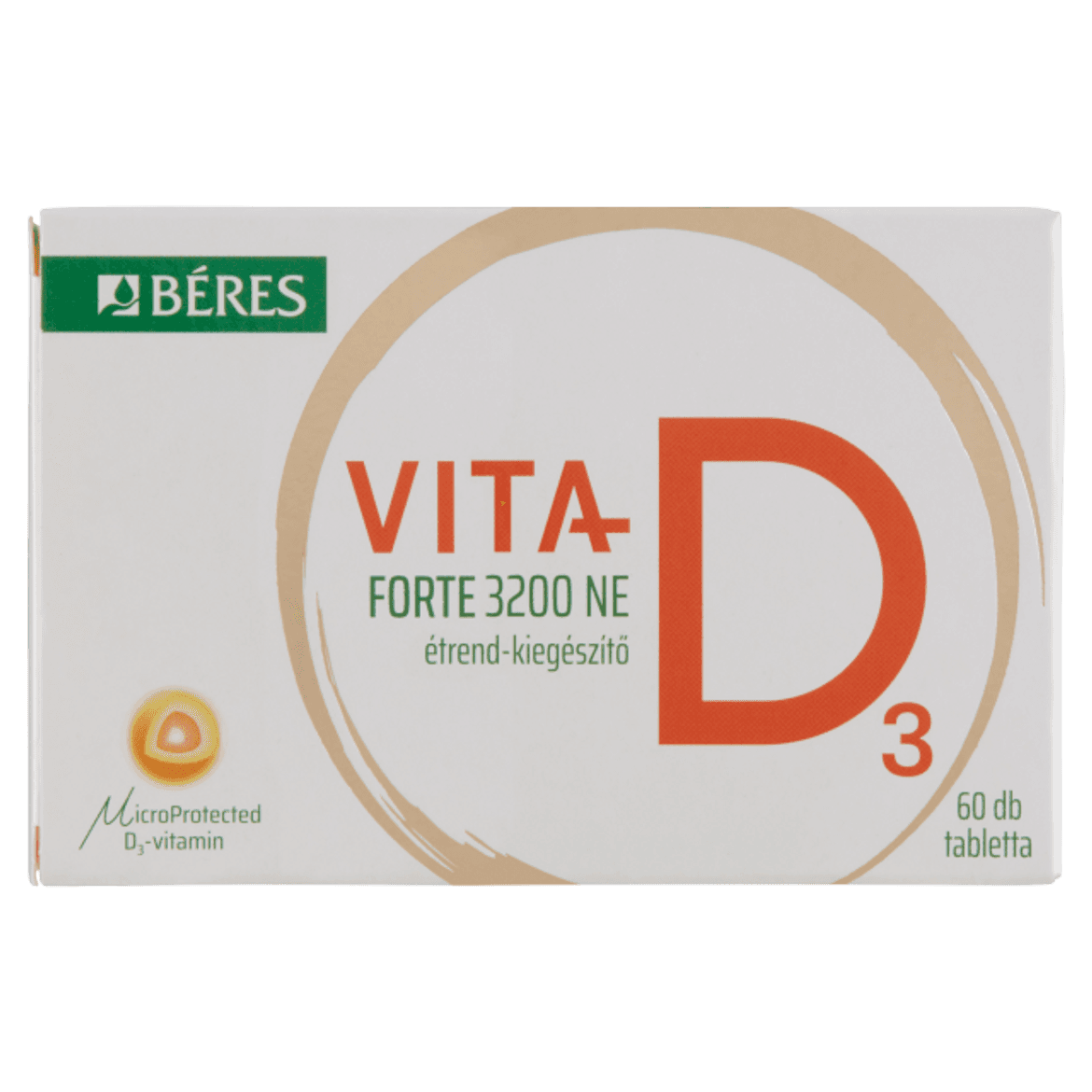 BÃ©res Vita-D3 3200 NE D3-vitamint tartalmazÃ³ Ã©trend-kiegÃ©szÃ­tÅ‘ tabletta