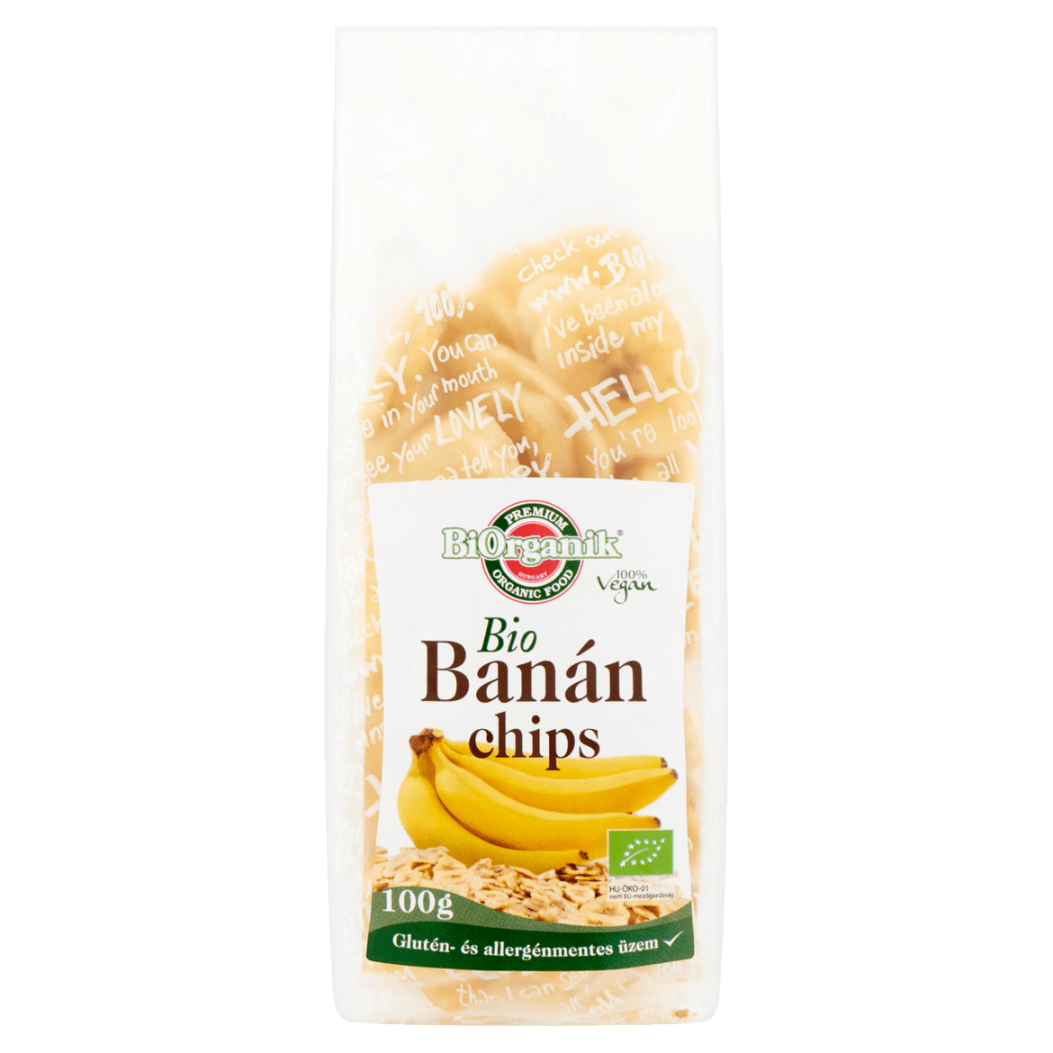 BiOrganik banánchips Bio