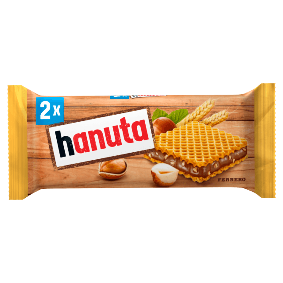 Hanuta ropogós ostya mogyorós-kakaós töltelékkel