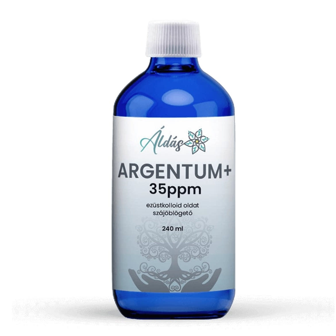 Áldás szájöblögető ARGENTUM + kolloid ezüst ion oldatot tartalmazó