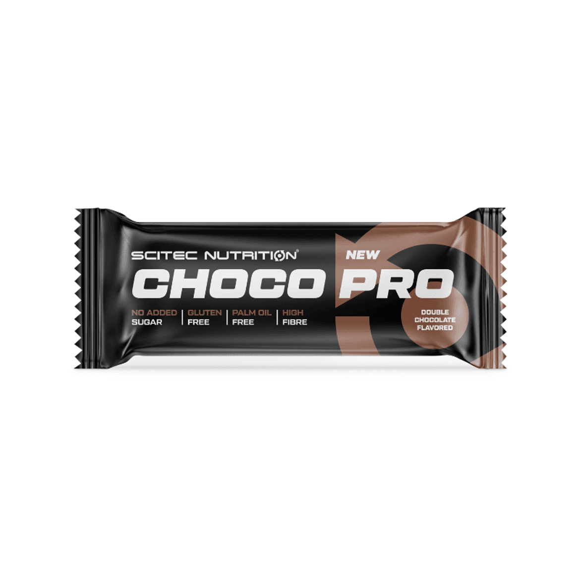 Scitec Choco Pro fehérje szelet double chocolate