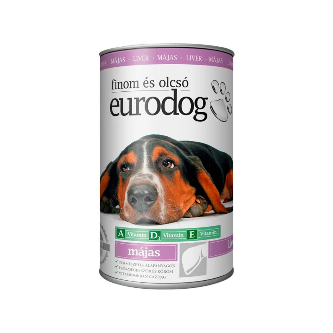 Eurodog kutya konzerv májas
