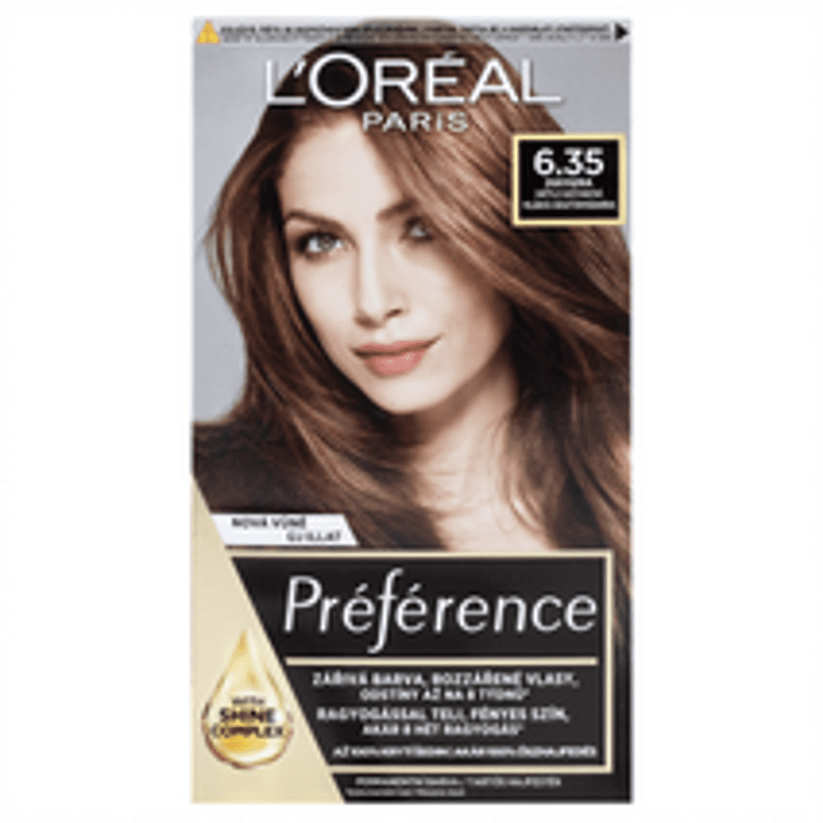 L´Oreal Preference hajfestékágos Gesztenye