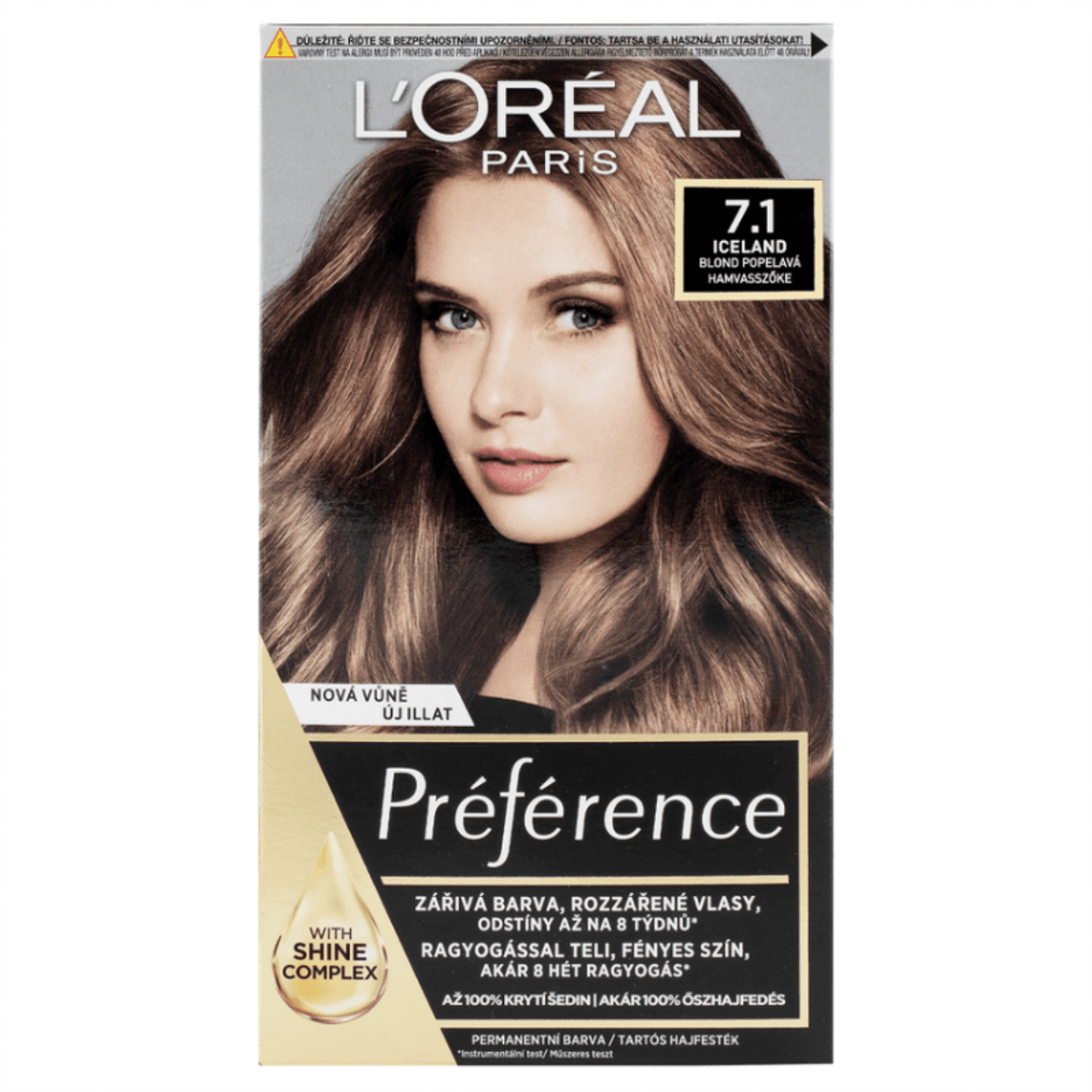 L´Oreal Preference hajfesték Szőke