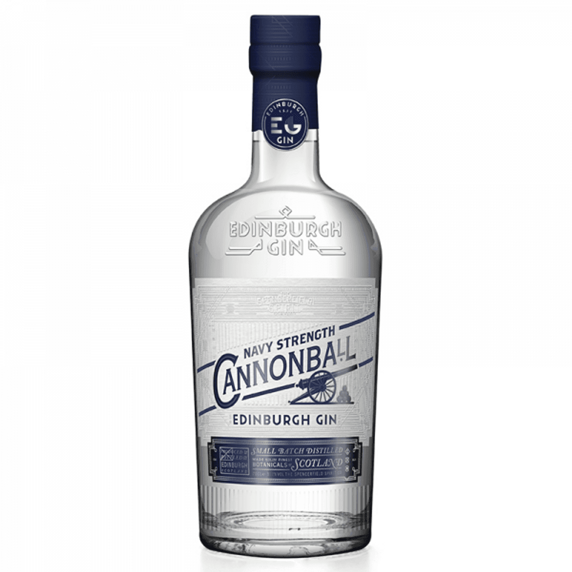 Edinburgh Cannonball Navy Strength gin 57,2%