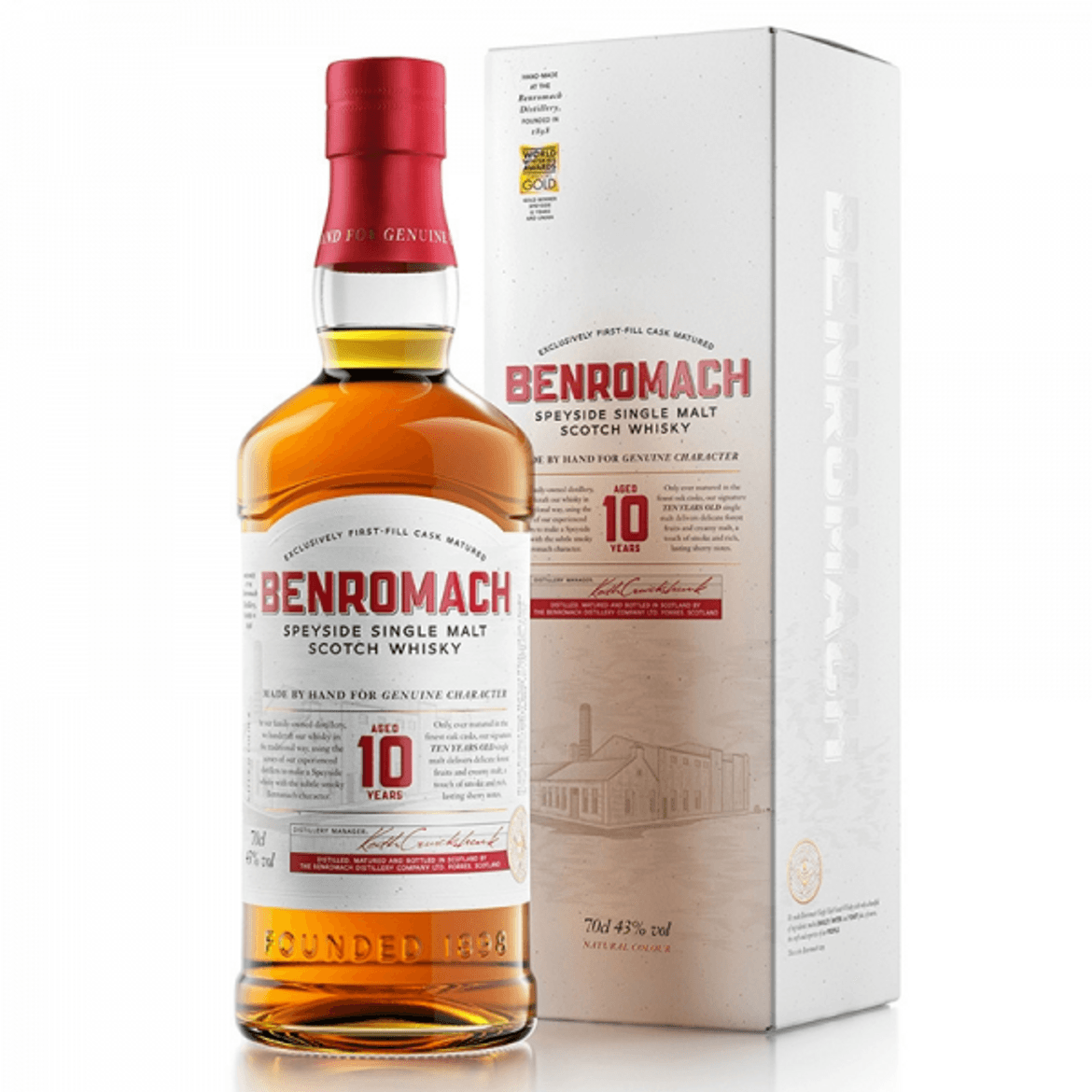 Benromach 10 éves 43%