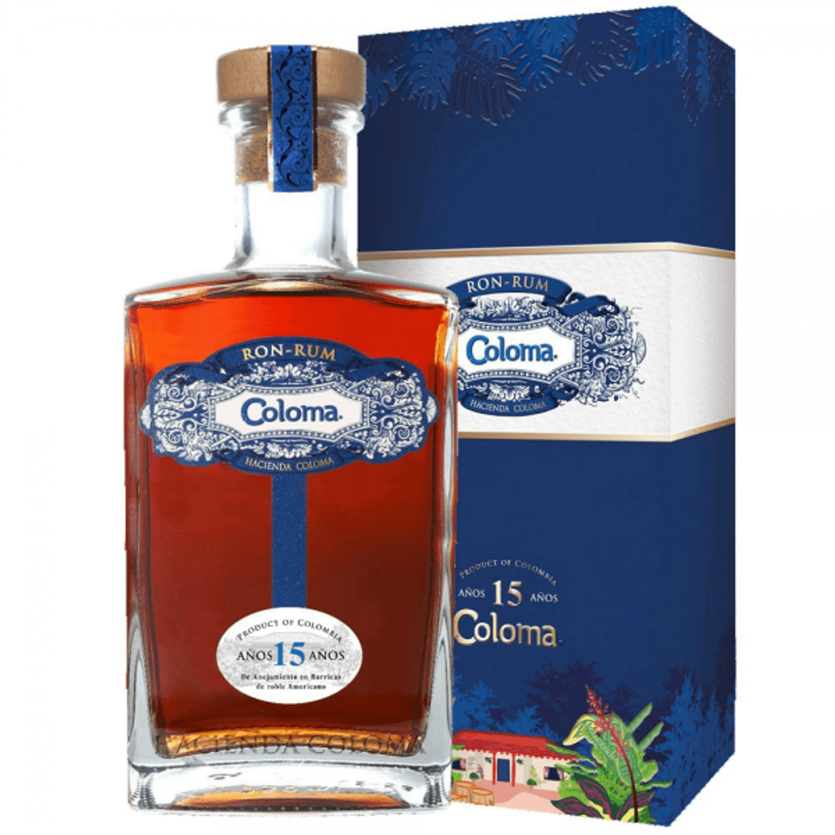 Rum Coloma 15 éves NEW BOX 40%
