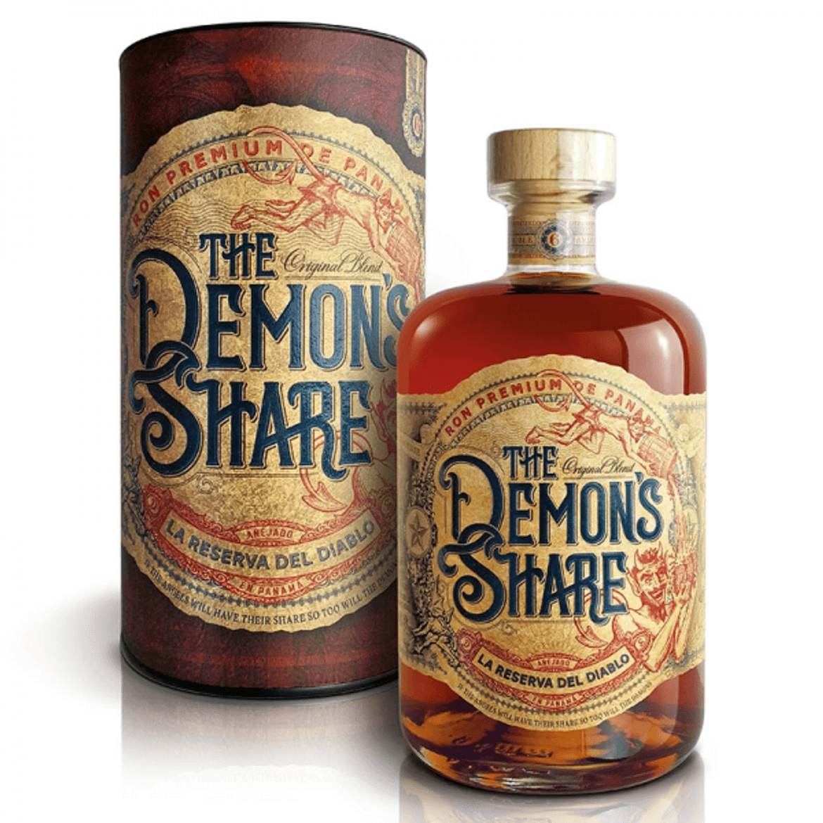 Rum The Demon's Share 6 Ã©ves dÃ­szdobozban 40%