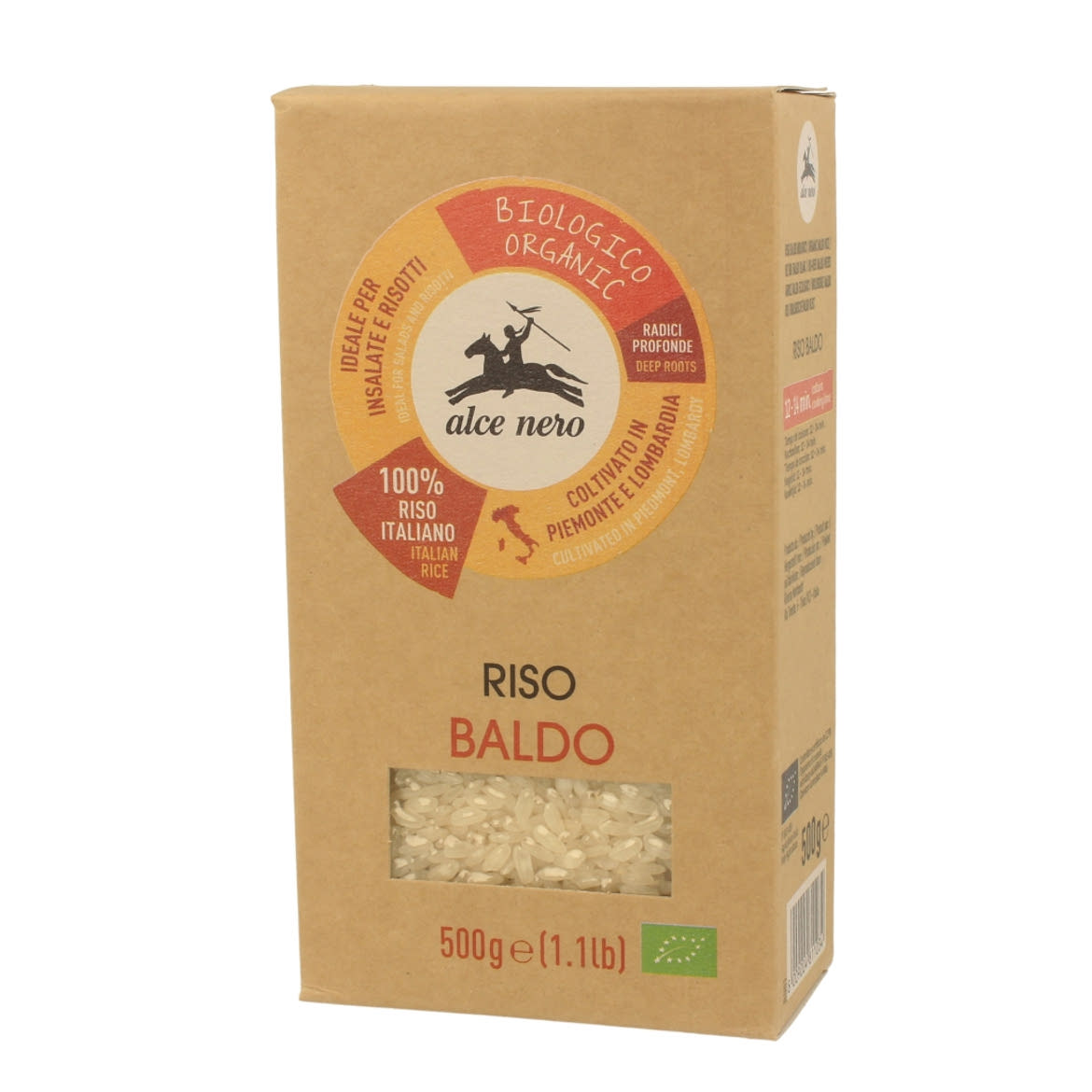 Alce Nero BIO Rizottónak való szuperfinom Fehér rizs