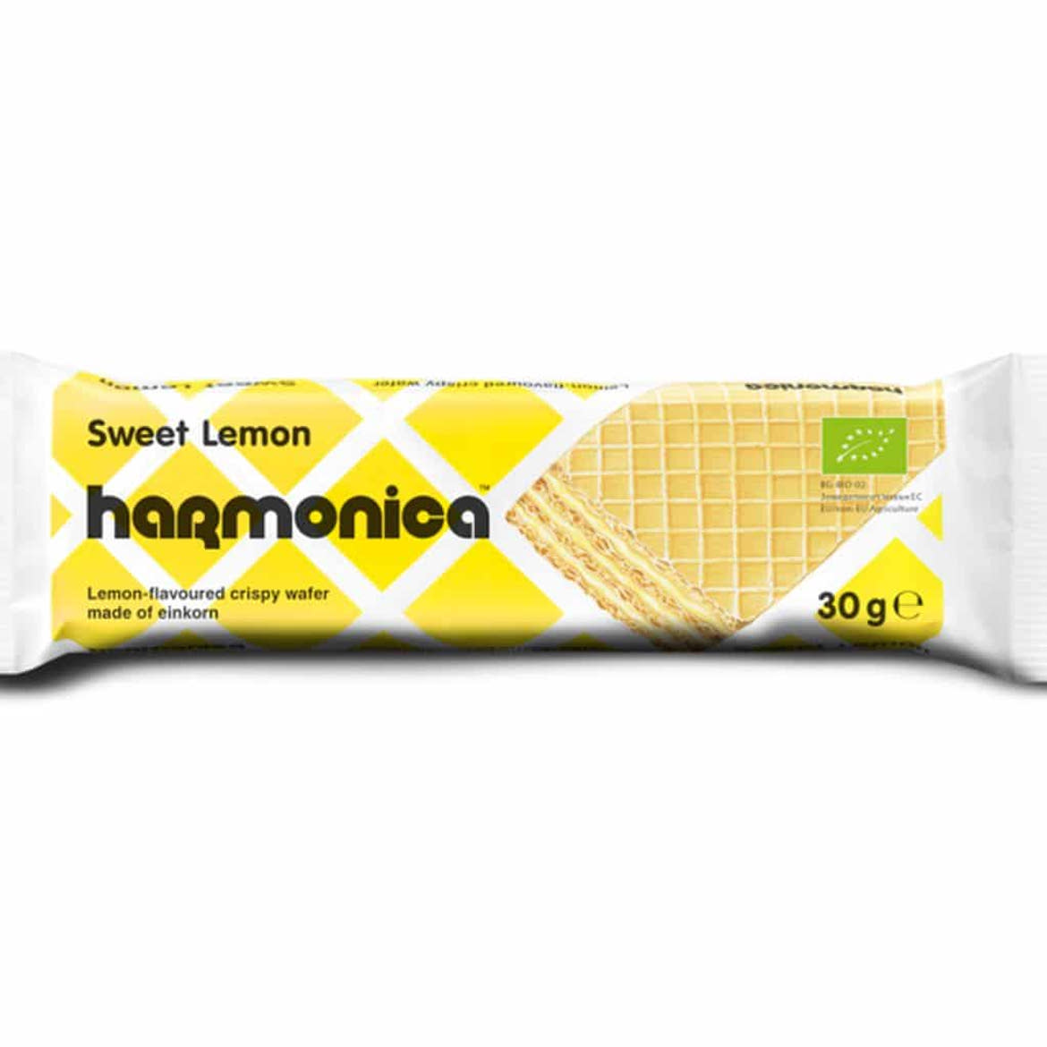 Harmonica BIO Nápolyi alakor ősbúzalisztből, citromos