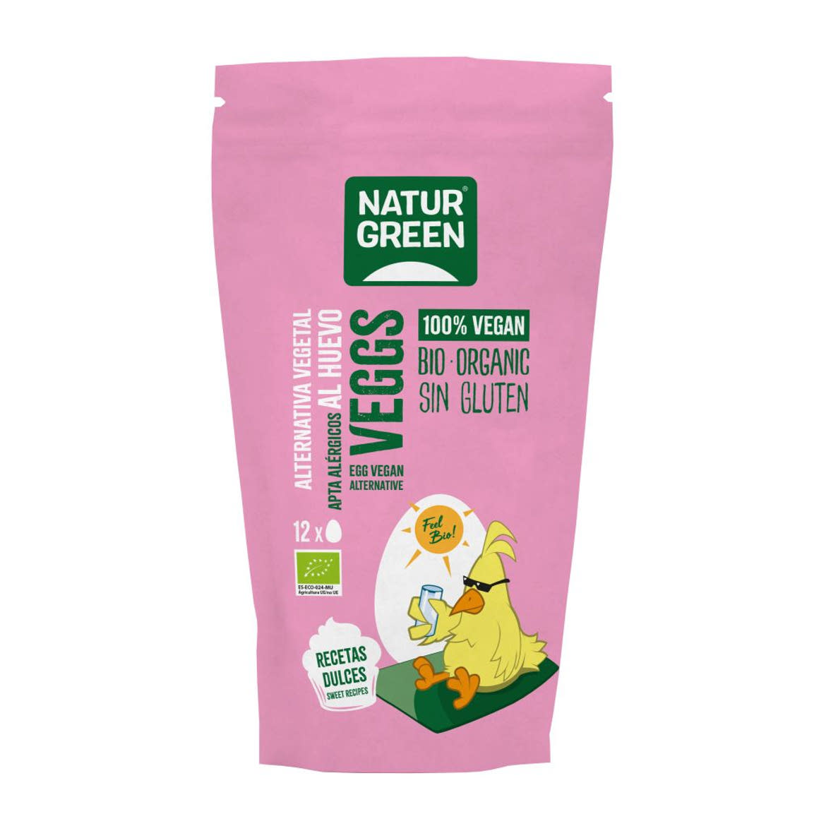 NaturGreen BIO Vegán tojáspótló édes receptekhez