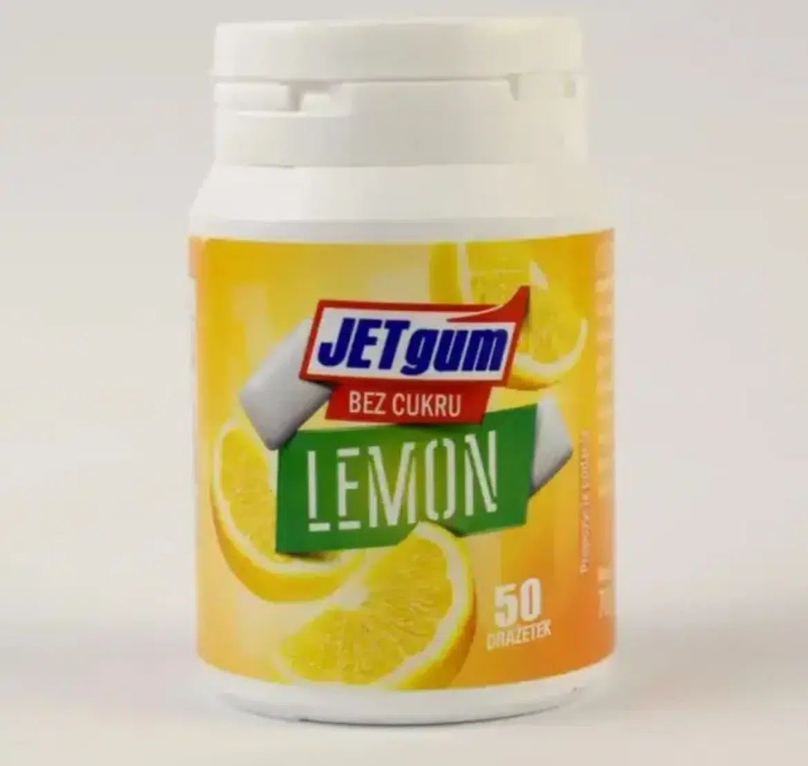 JETgum cukormentes rágógumi lemon