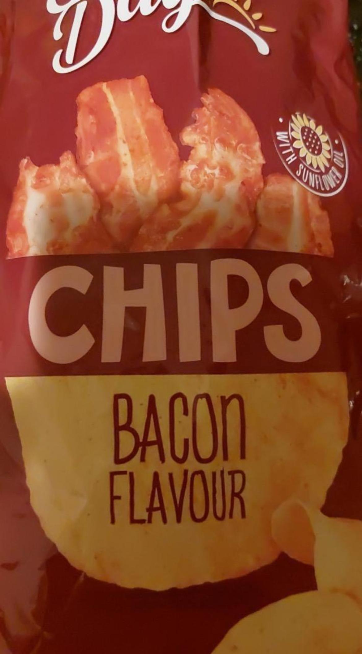 Snack Day Bacon ízű burgonyachips