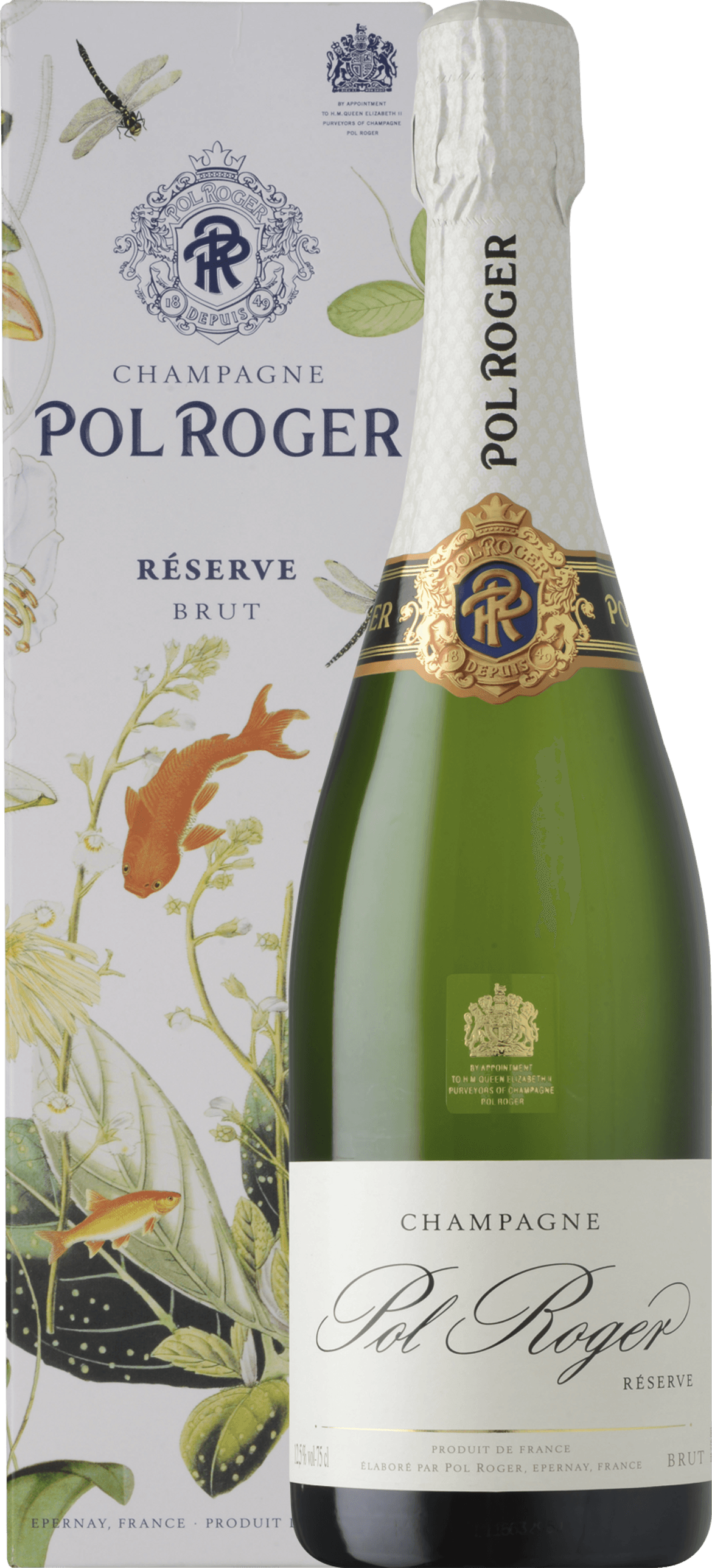 Pol Roger - Brut Réserve (Pentland díszdobozban)