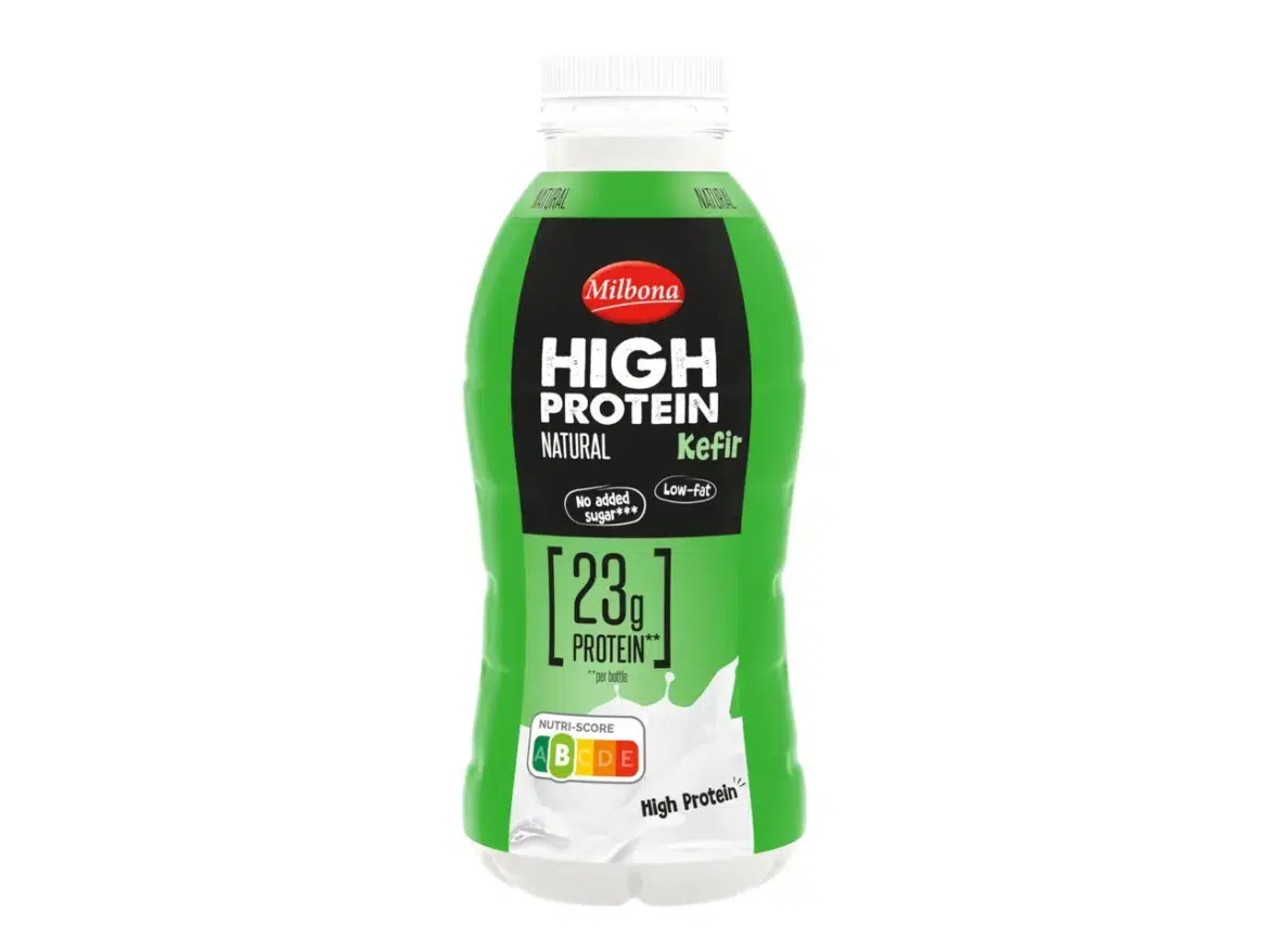 Milbona High Protein Kefír banános-almás