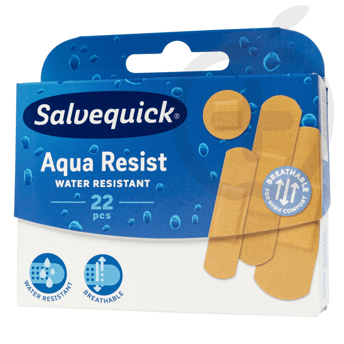 Salvequick Aqua Resist víz és szennyeződésálló ragtapasz