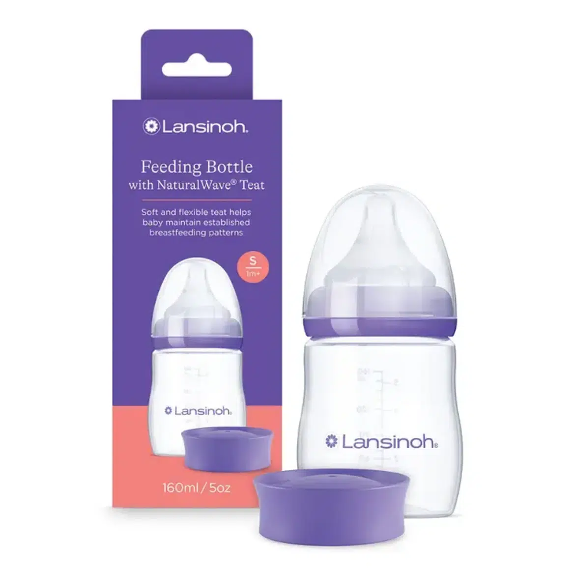Lansinoh NaturalWave cumisüveg 160 ml 1 db