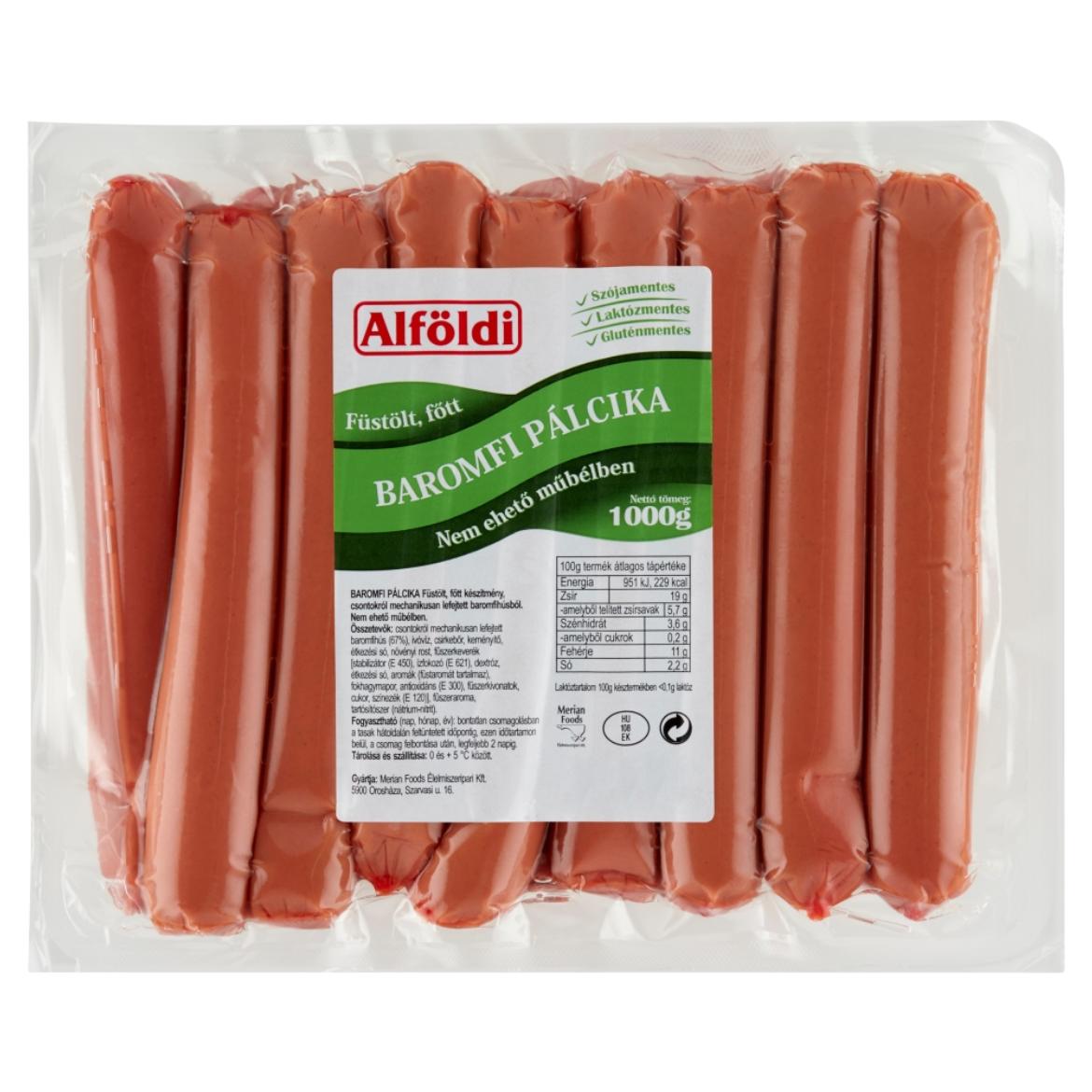 Alföldi füstölt, főtt baromfi pálcika
