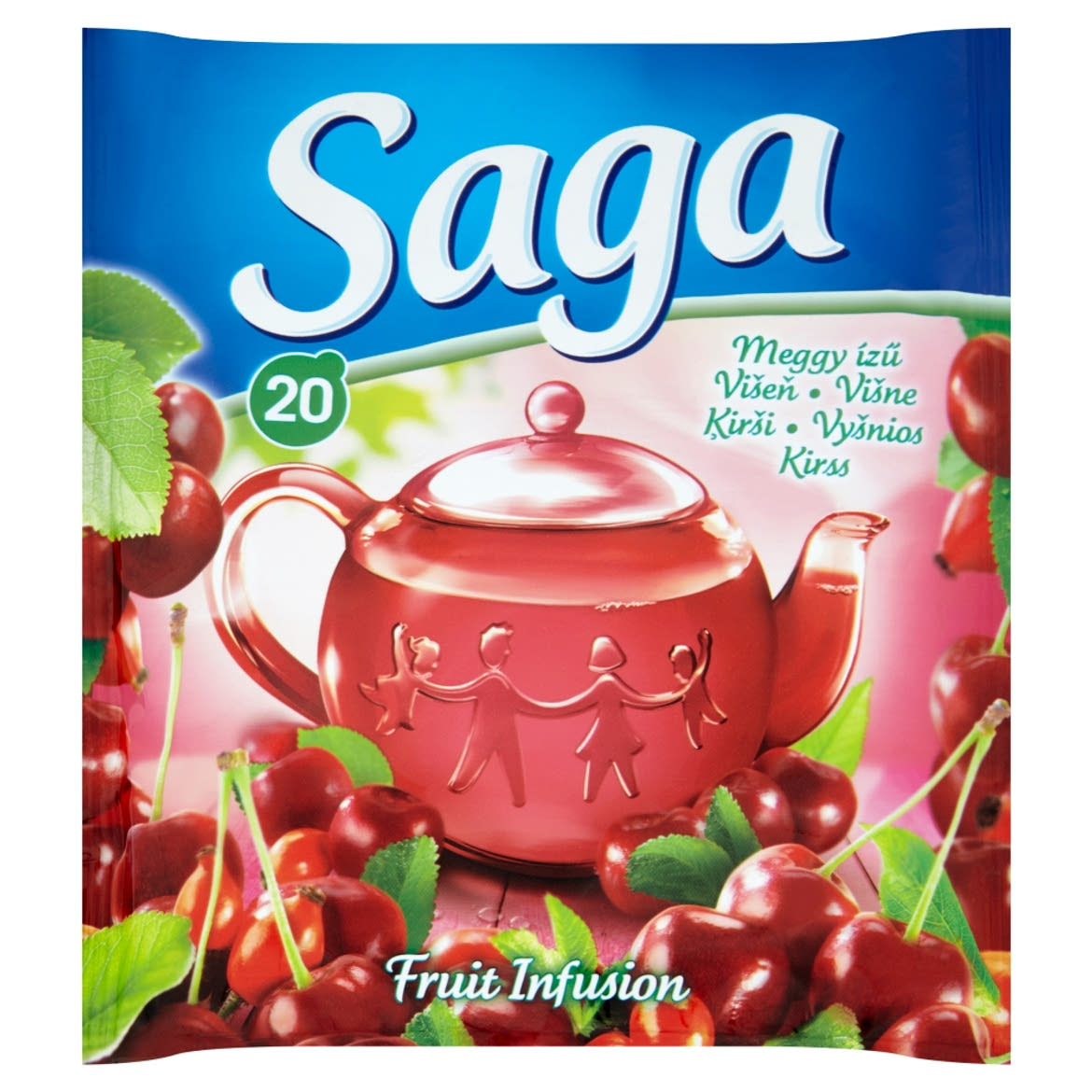 Saga meggy gyümölcstea