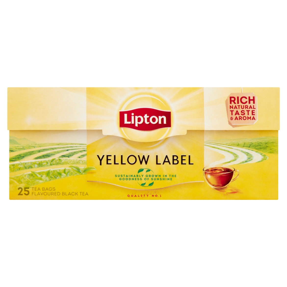 Lipton Yellow Label ízesített fekete tea