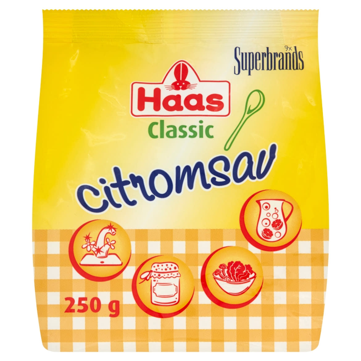 Haas Classic citromsav étkezési célra