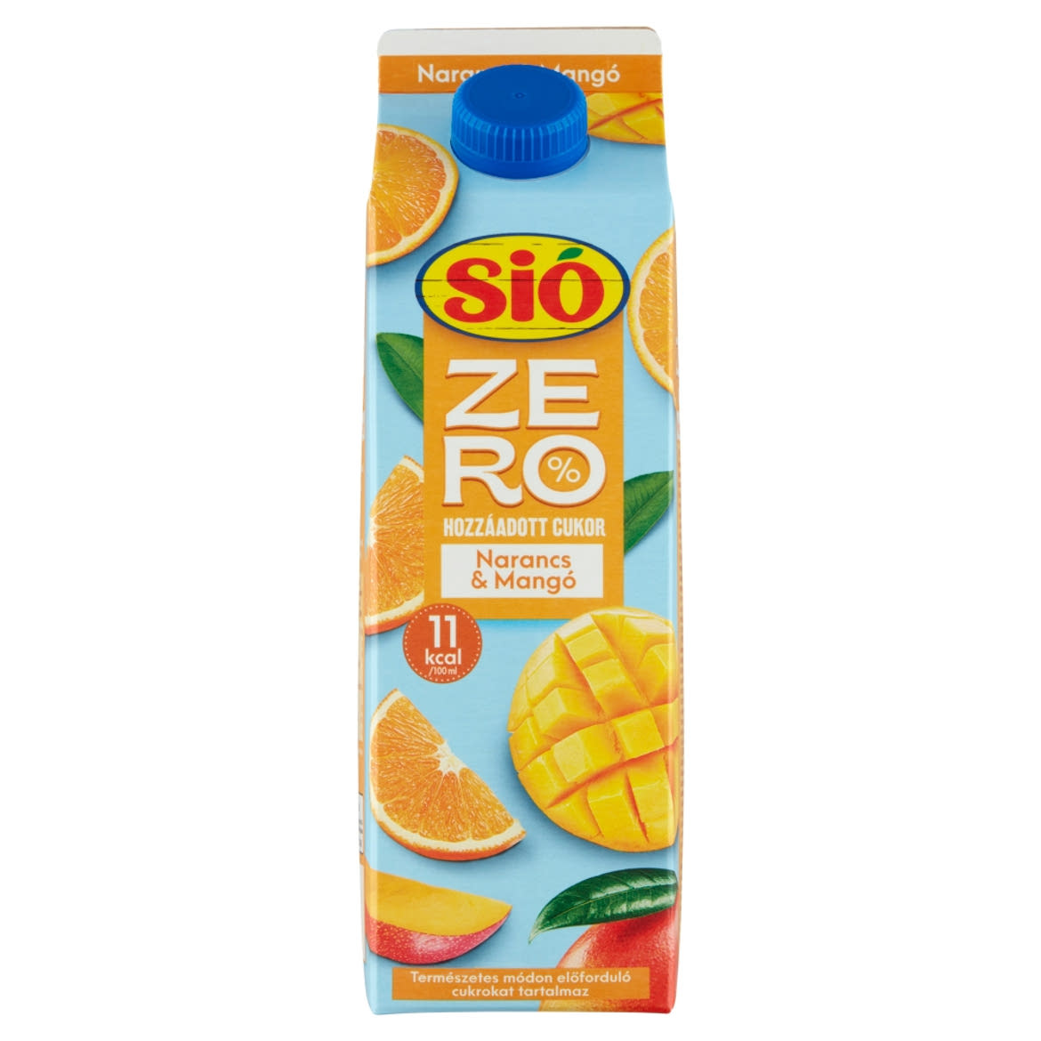 Sió Zero édesítőszerekkel készült narancs & mangó gyümölcsital