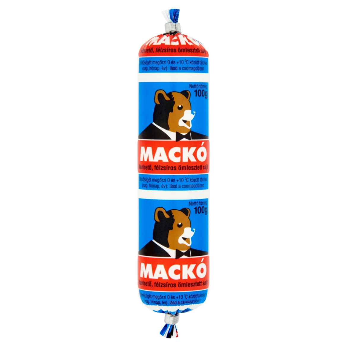 Mackó kenhető, félzsíros ömlesztett sajt