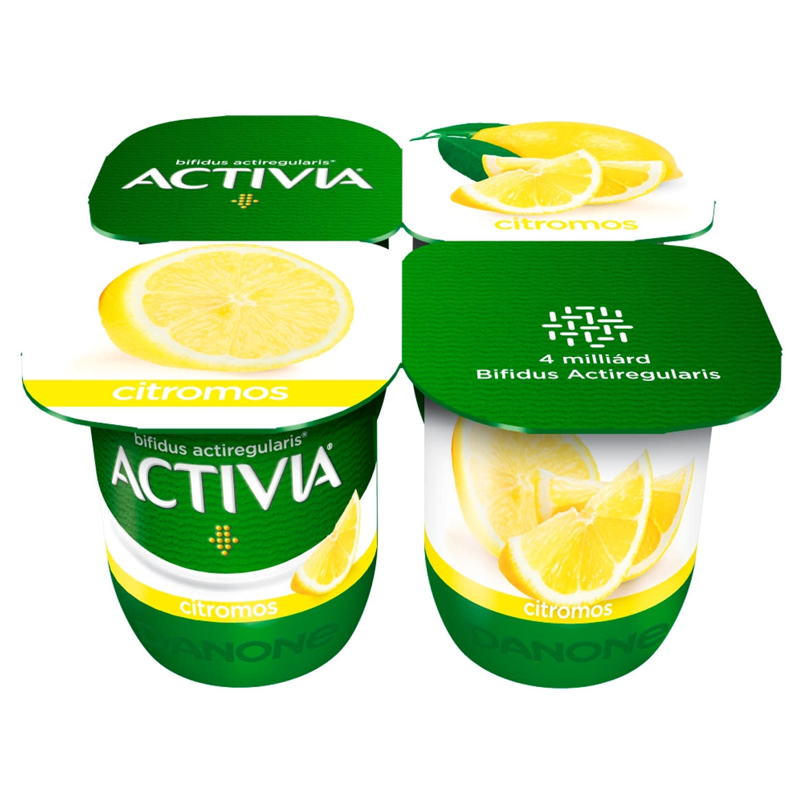 Danone Activia élőflórás citromos joghurt 4 x