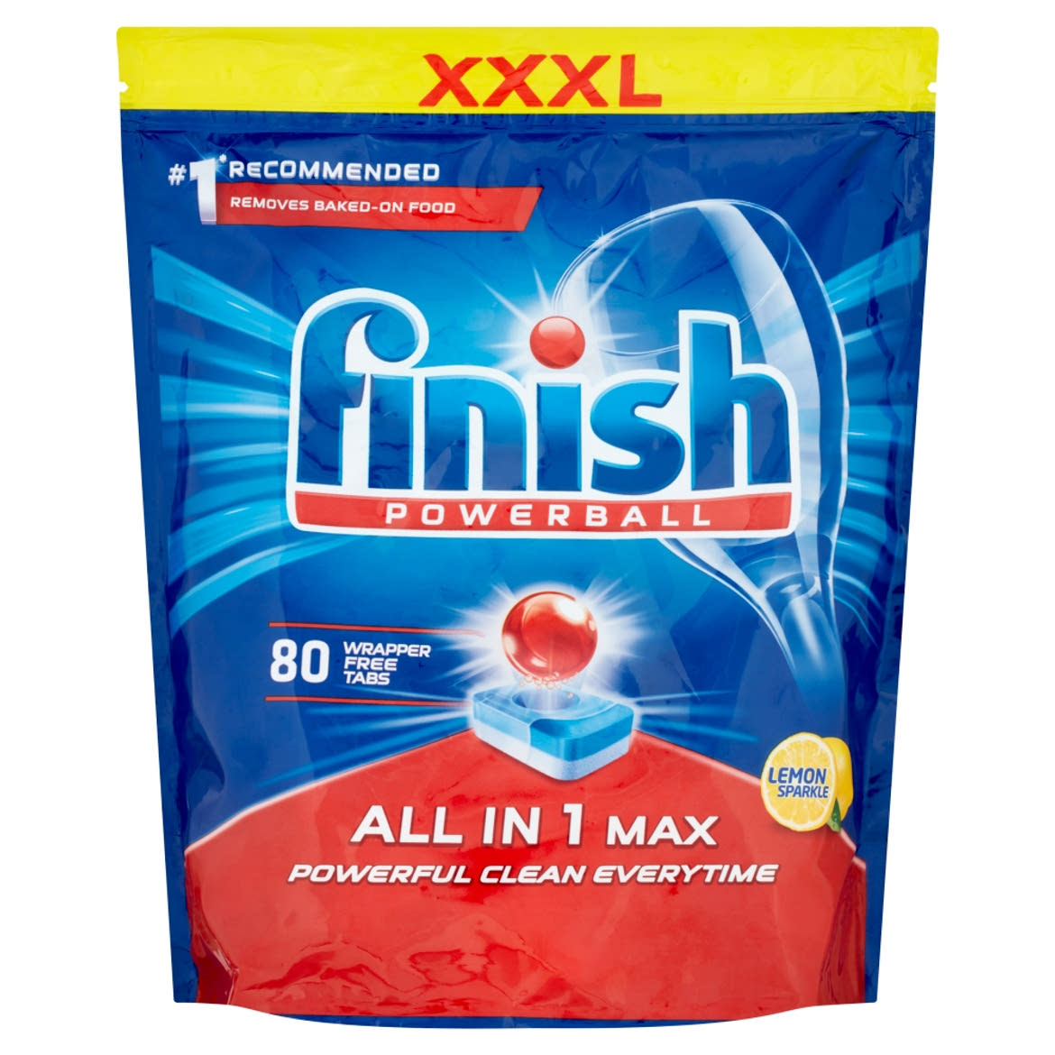 Finish All in 1 Max citromos illatú mosogatógép-tabletta