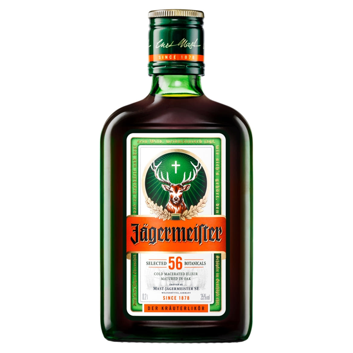 Jägermeister gyógynövény likőr 35%