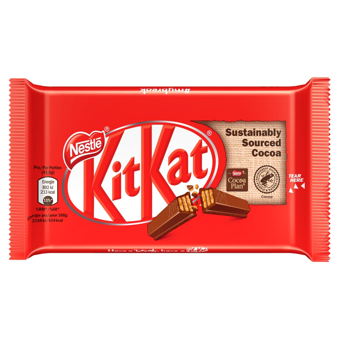 KitKat ropogÃ³s ostya tejcsokolÃ¡dÃ©ban