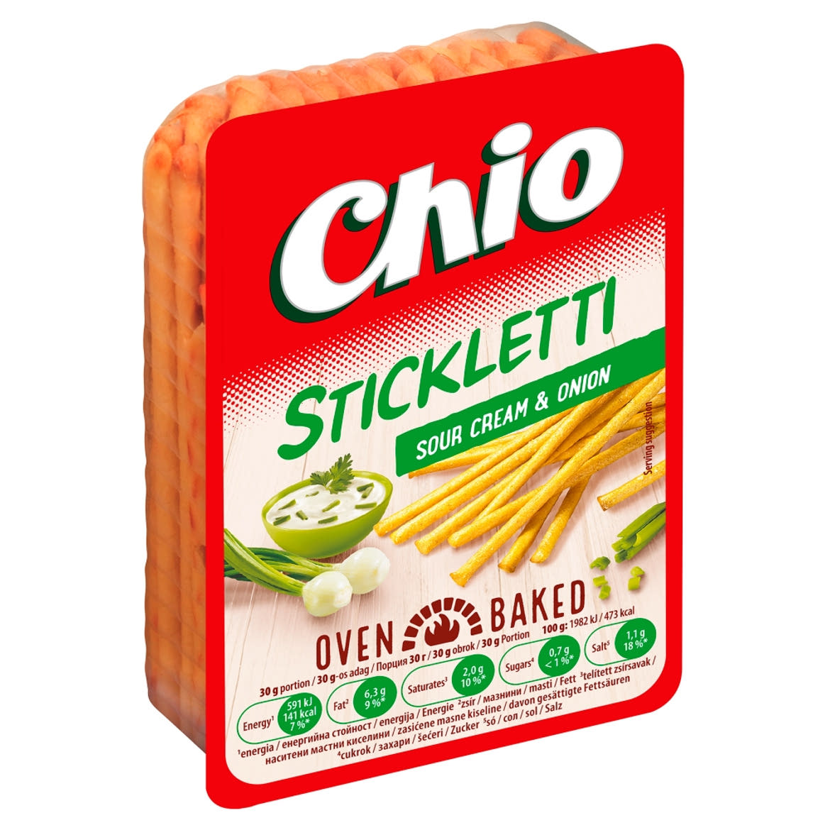 Chio Stickletti hagymás-tejfölös pálcika