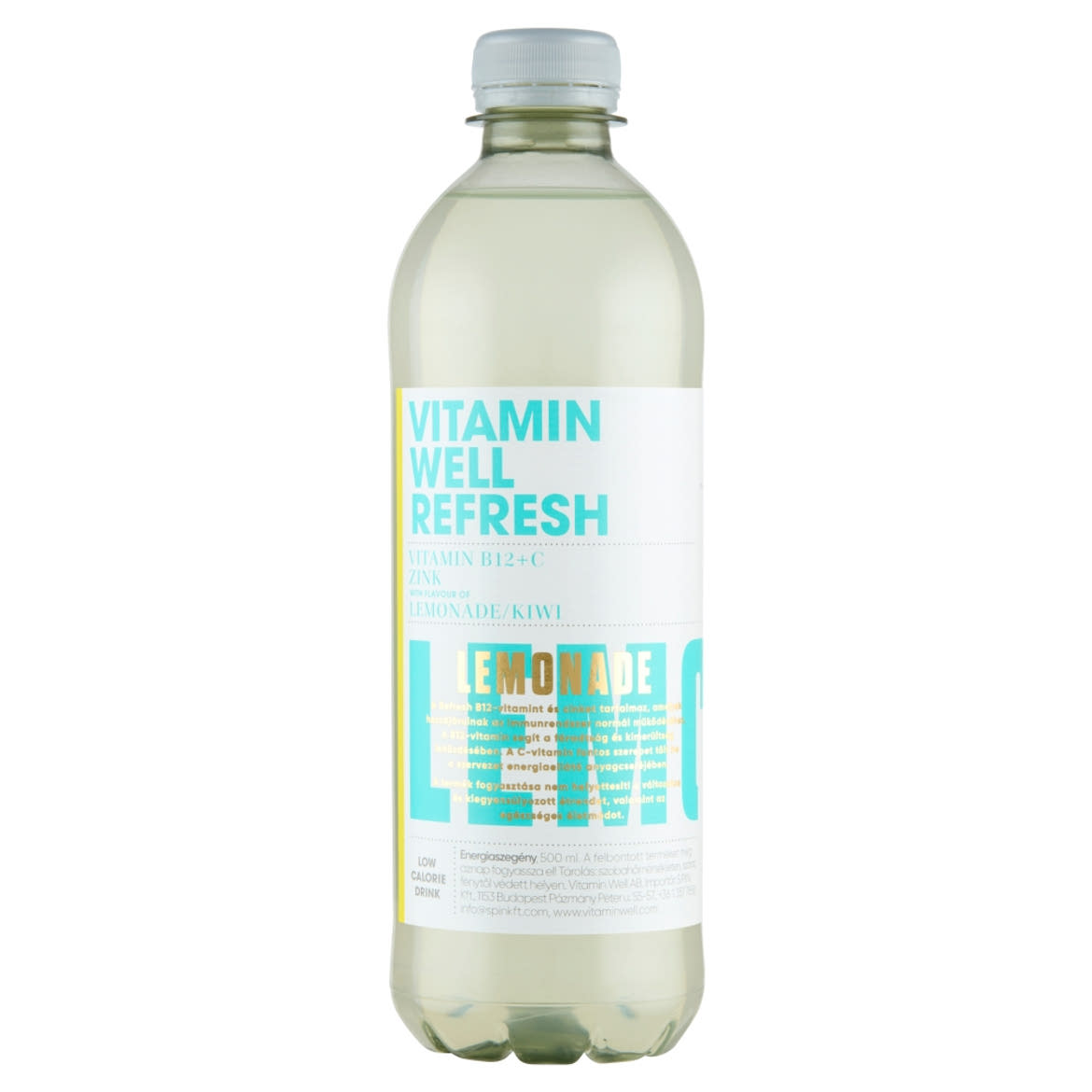 Vitamin Well Refresh Lemonade energiaszegény 500 ml